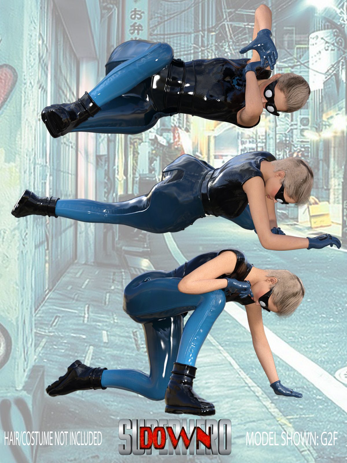 SuperHero Down for G2F and G3F Volume 4 by N/A