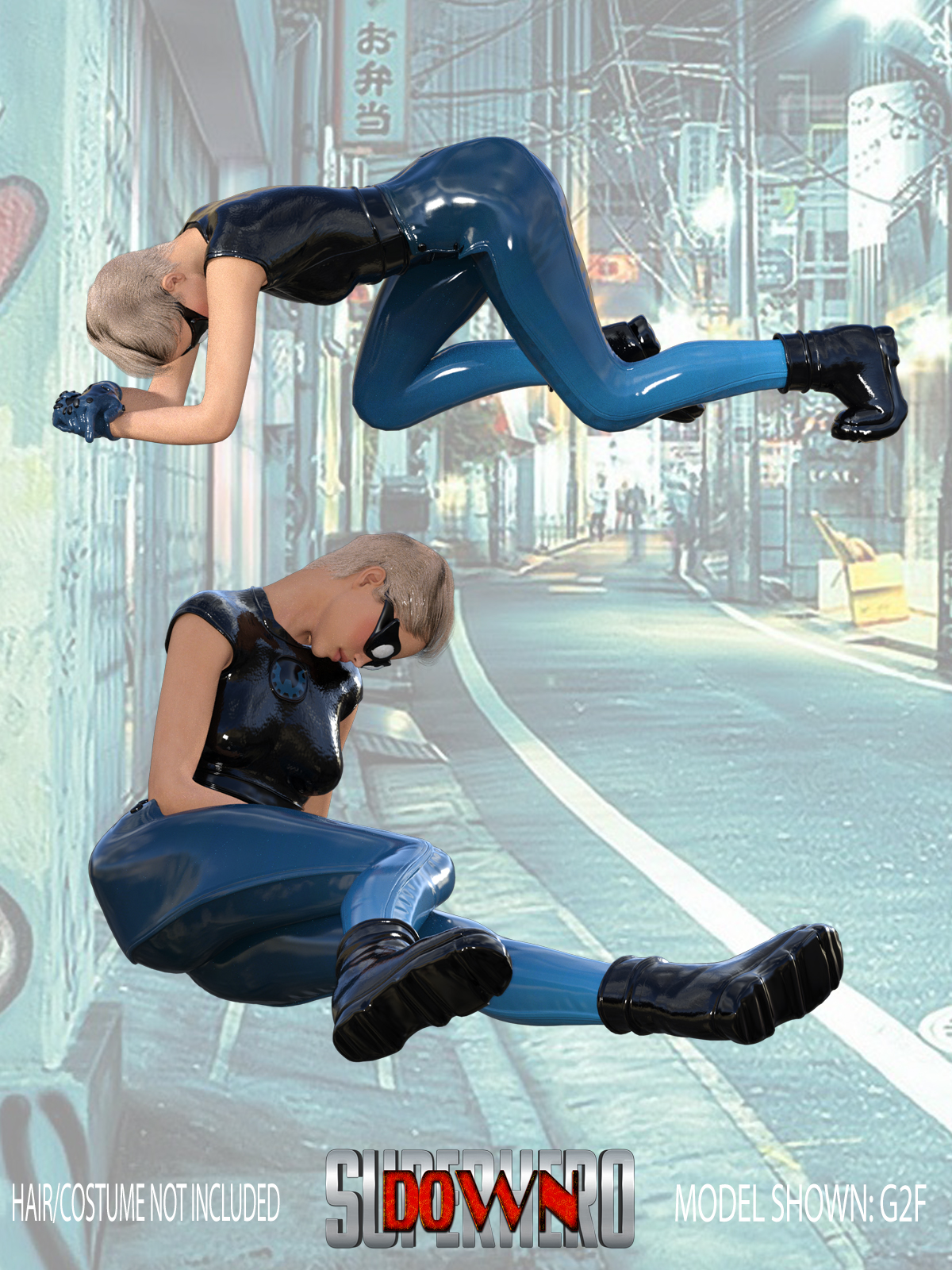 SuperHero Down for G2F and G3F Volume 4 by N/A