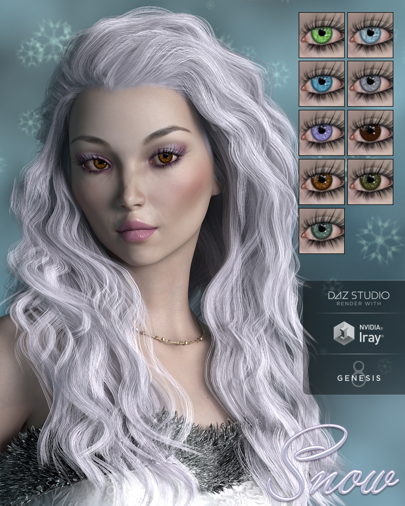 Snow for Genesis 8 Female by N/A