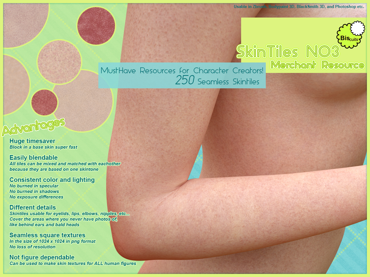 Biscuits SkinTiles NO3 Merchant Resource by N/A