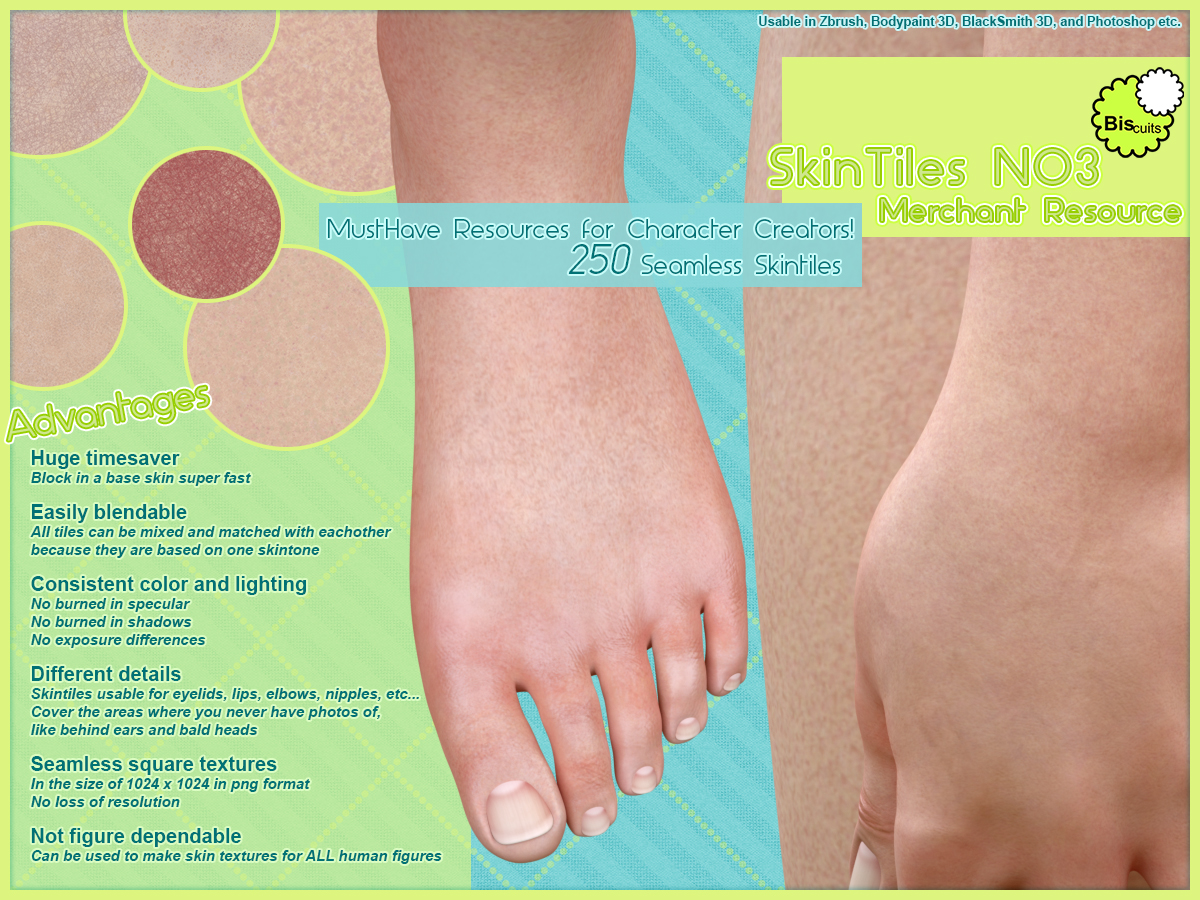 Biscuits SkinTiles NO3 Merchant Resource by N/A