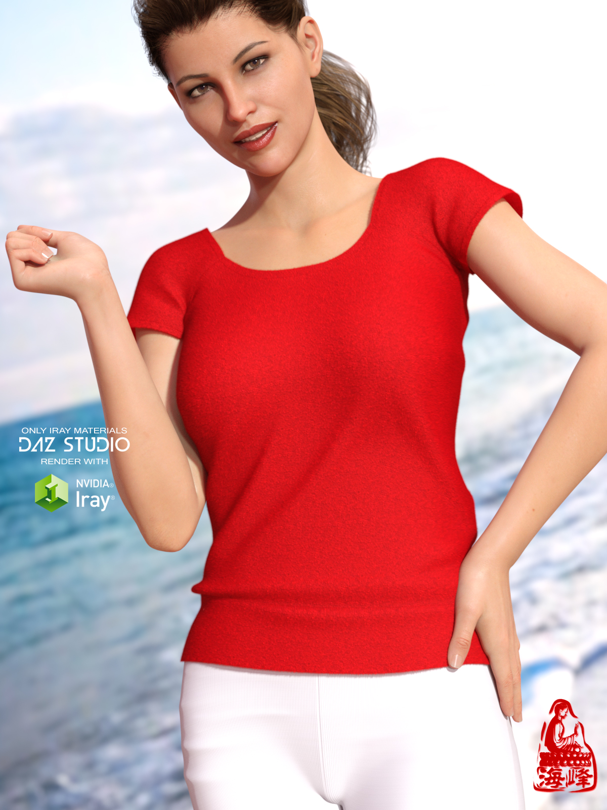 T-shirt for Genesis 8 Female(s) by N/A