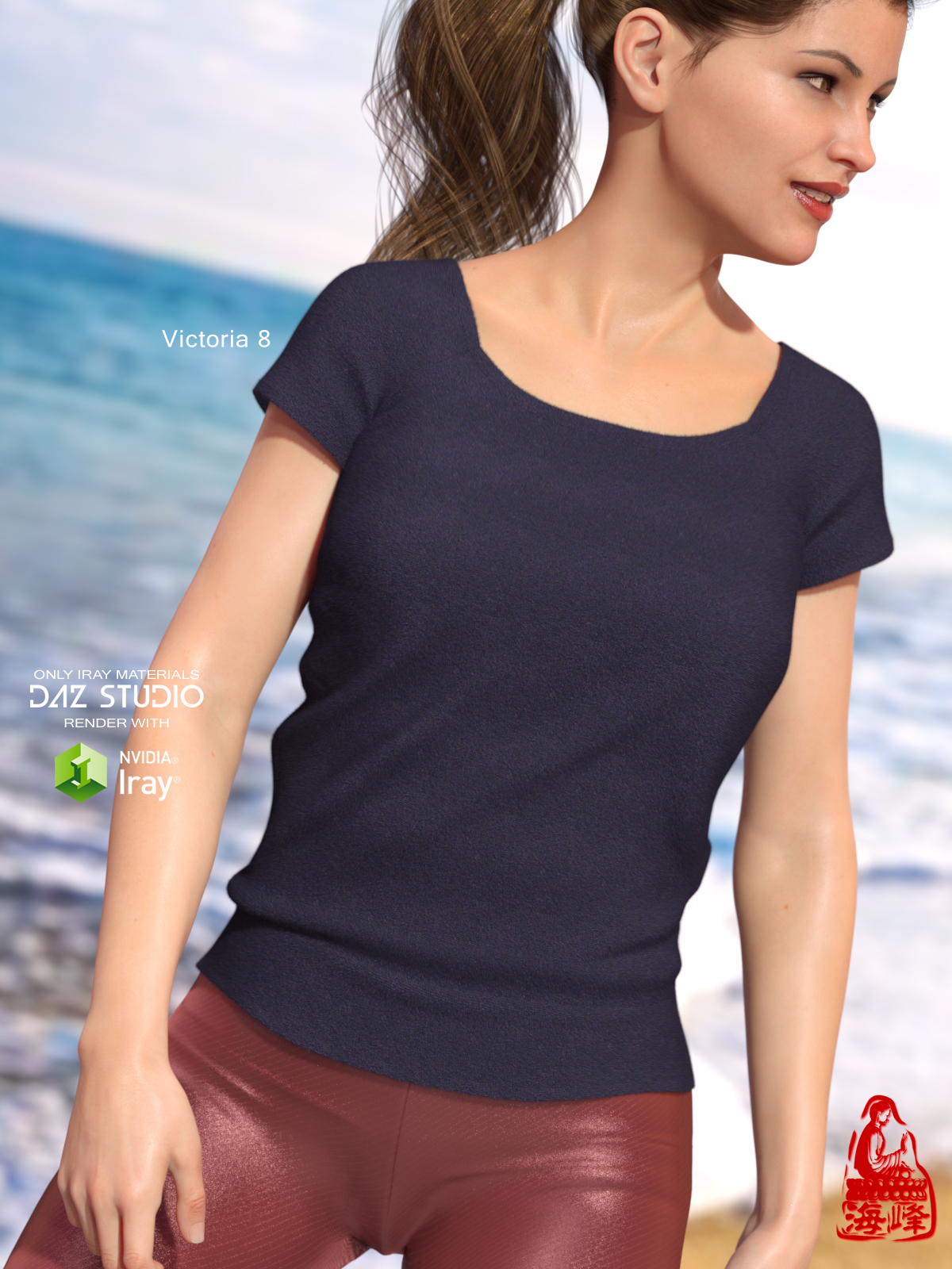T-shirt for Genesis 8 Female(s) by N/A