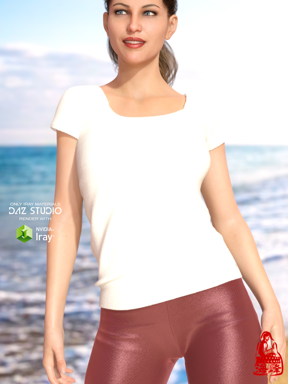 T-shirt for Genesis 8 Female(s) by N/A