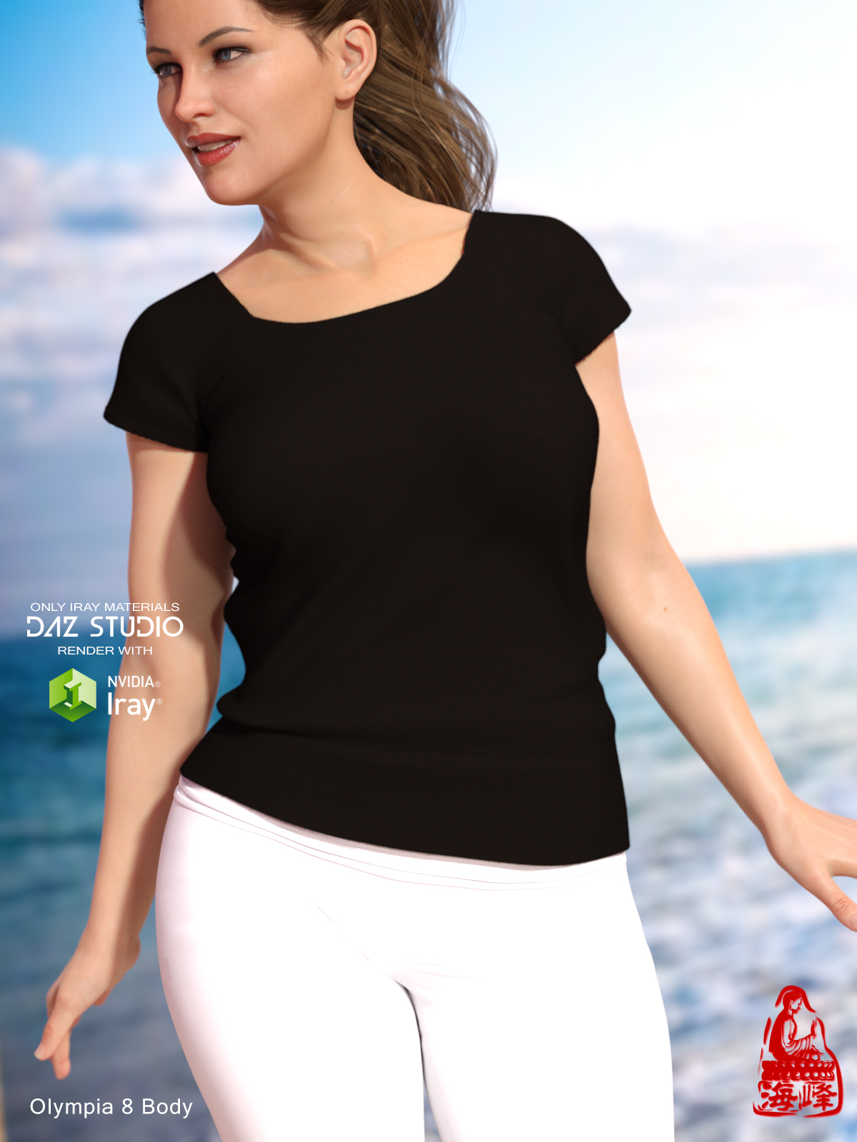 T-shirt for Genesis 8 Female(s) by N/A