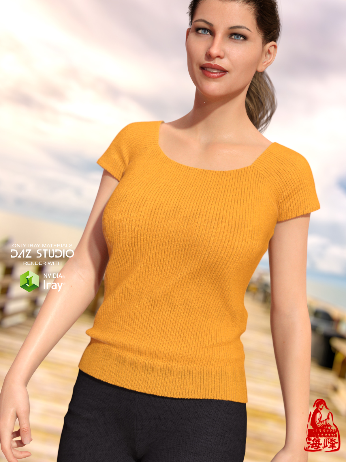 T-shirt for Genesis 8 Female(s) by N/A
