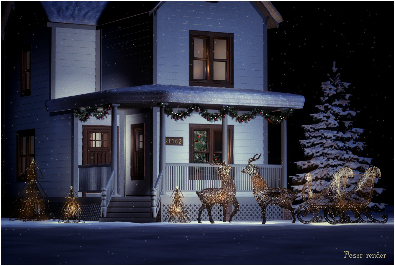 Winter Wonderland for Poser and DS by N/A