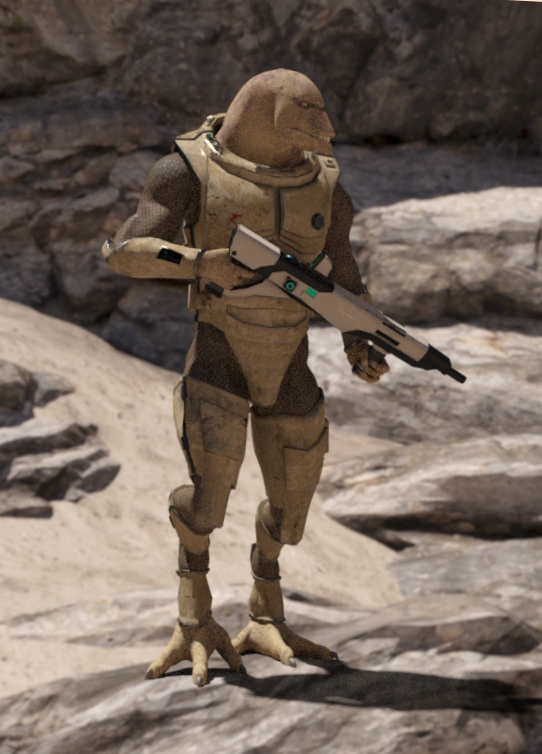DeepSpace_3Ds Saurian Soldier Redux for Daz Studio by N/A