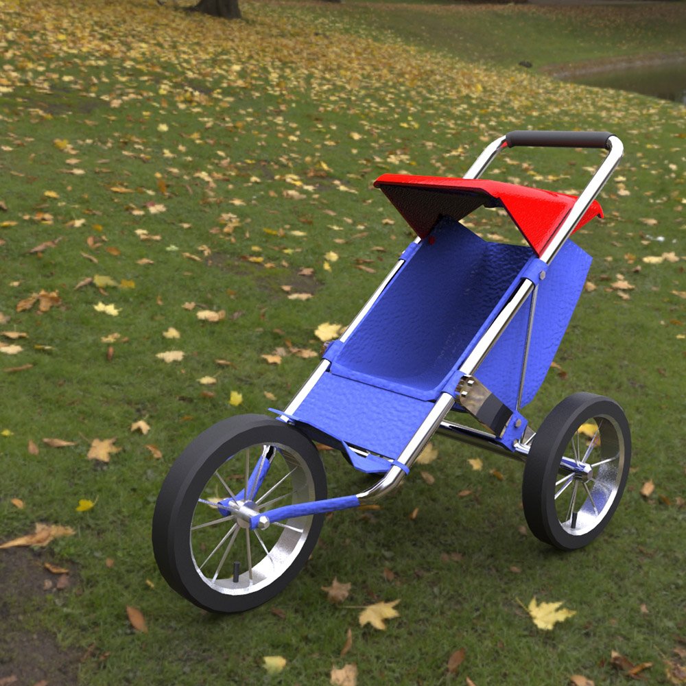 Stroller 2 - for DAZ Studio by N/A