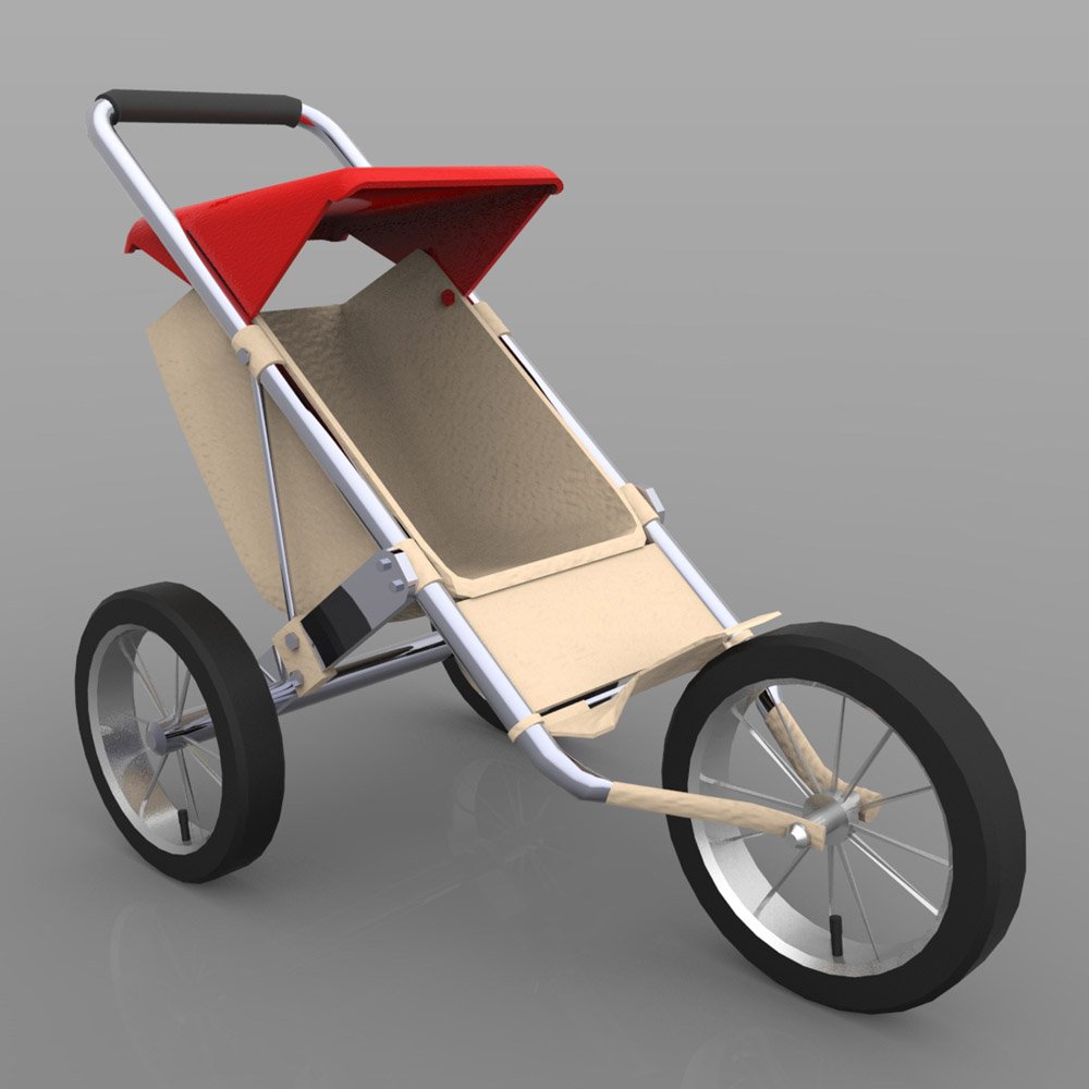 Stroller 2 - for DAZ Studio by N/A