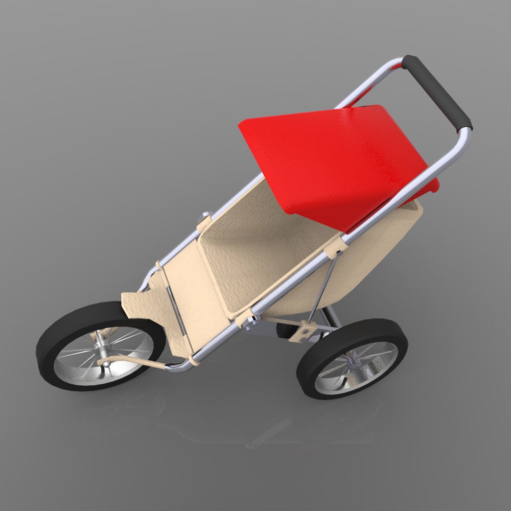 Stroller 2 - for DAZ Studio by N/A