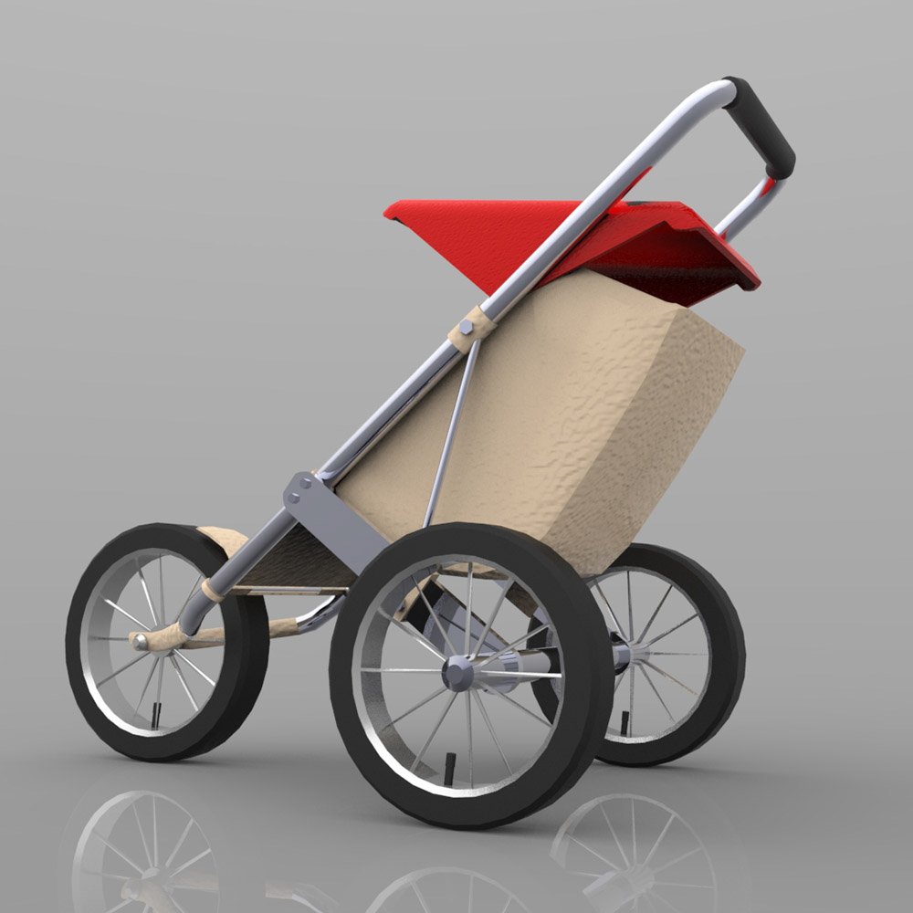 Stroller 2 - for DAZ Studio by N/A