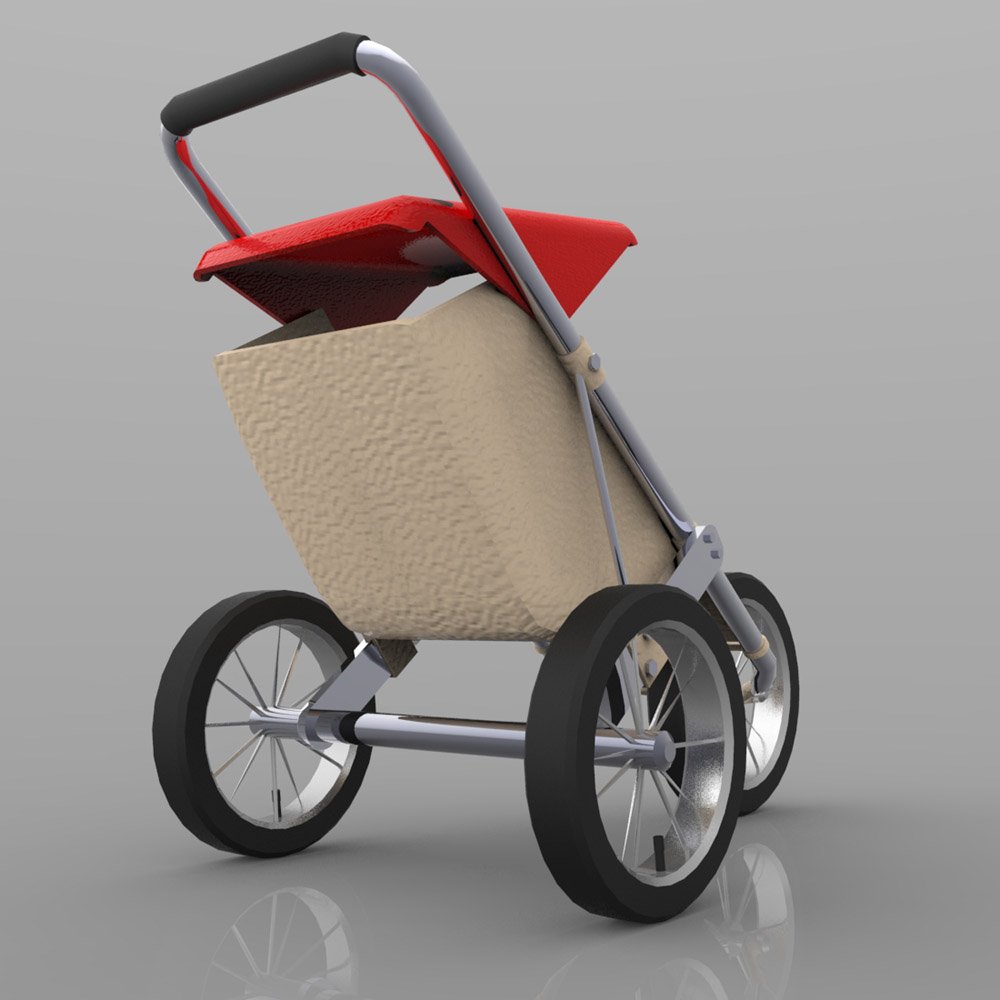 Stroller 2 - for DAZ Studio by N/A