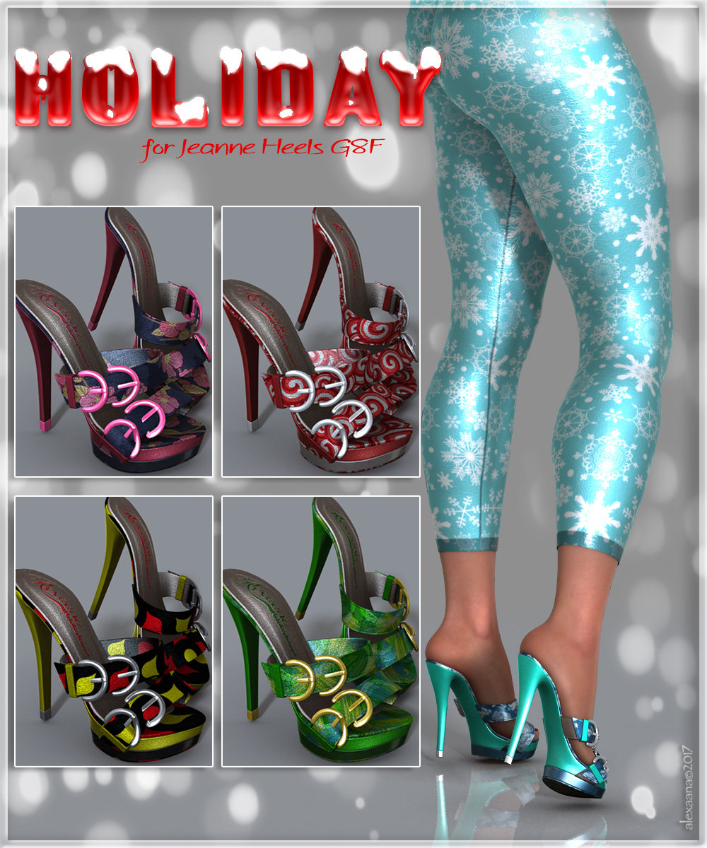 Holiday Jeanne Heels G8F by N/A