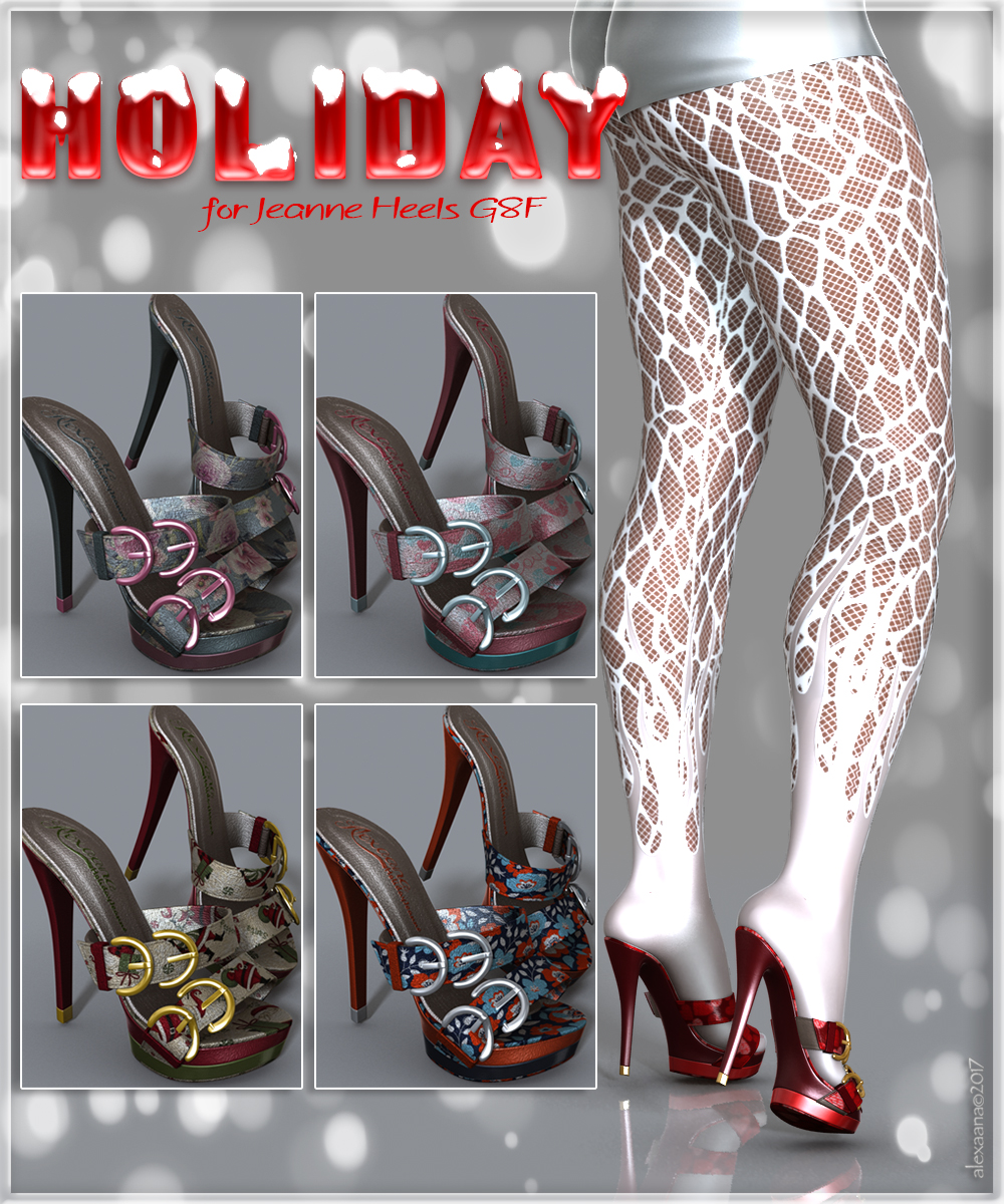 Holiday Jeanne Heels G8F by N/A