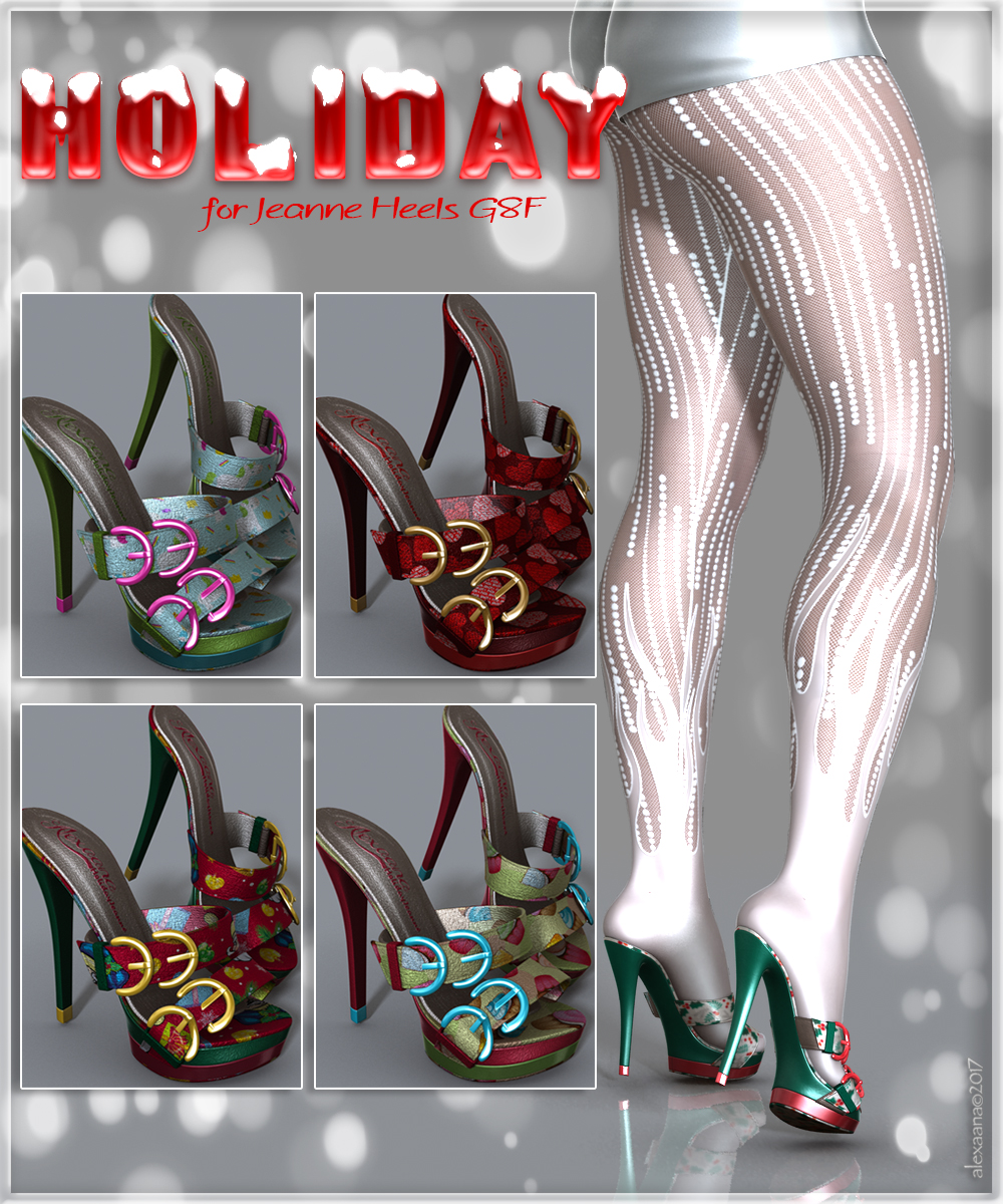 Holiday Jeanne Heels G8F by N/A