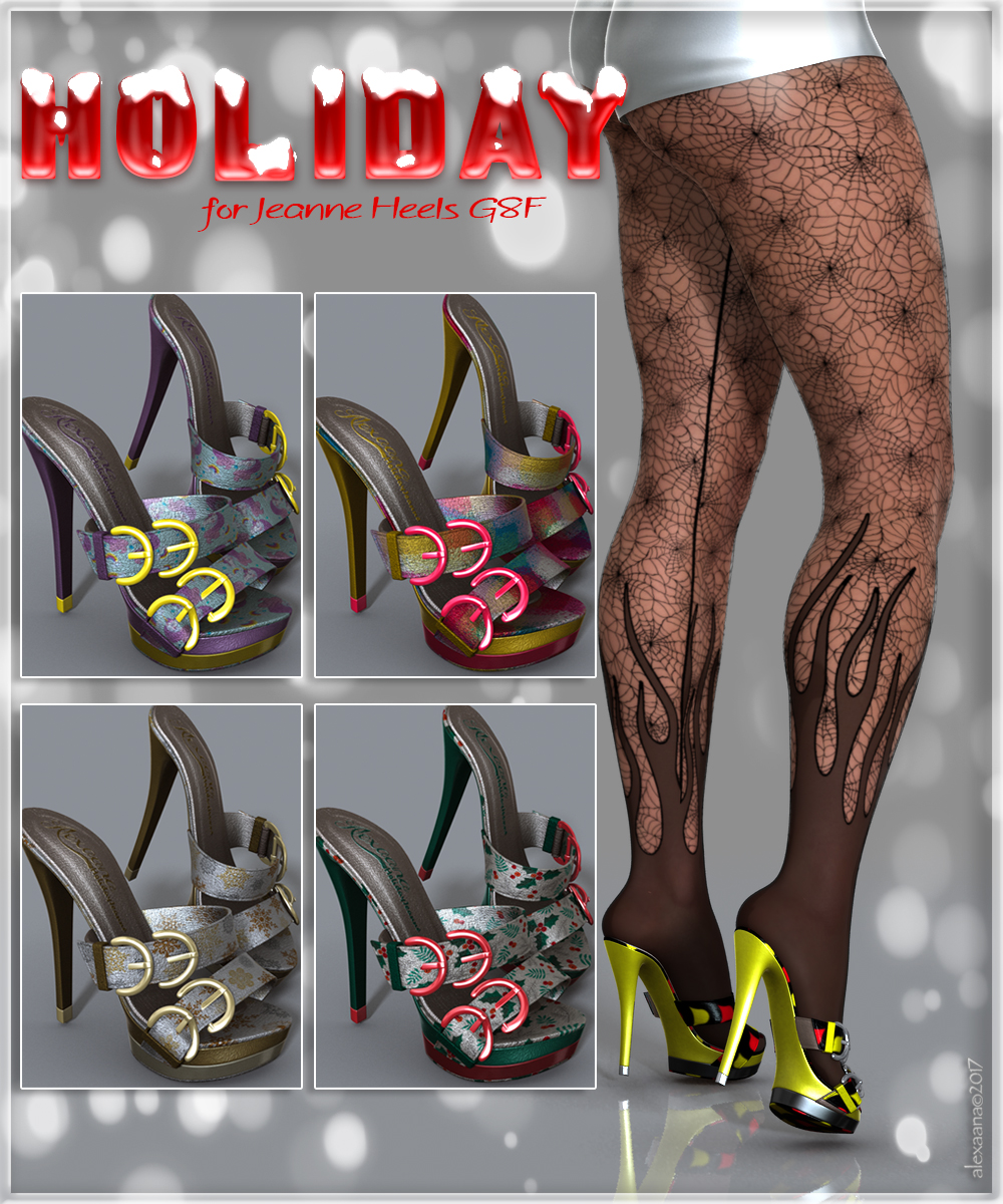 Holiday Jeanne Heels G8F by N/A
