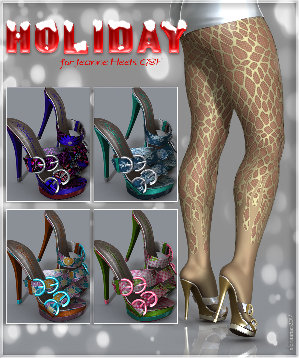 Holiday Jeanne Heels G8F by N/A