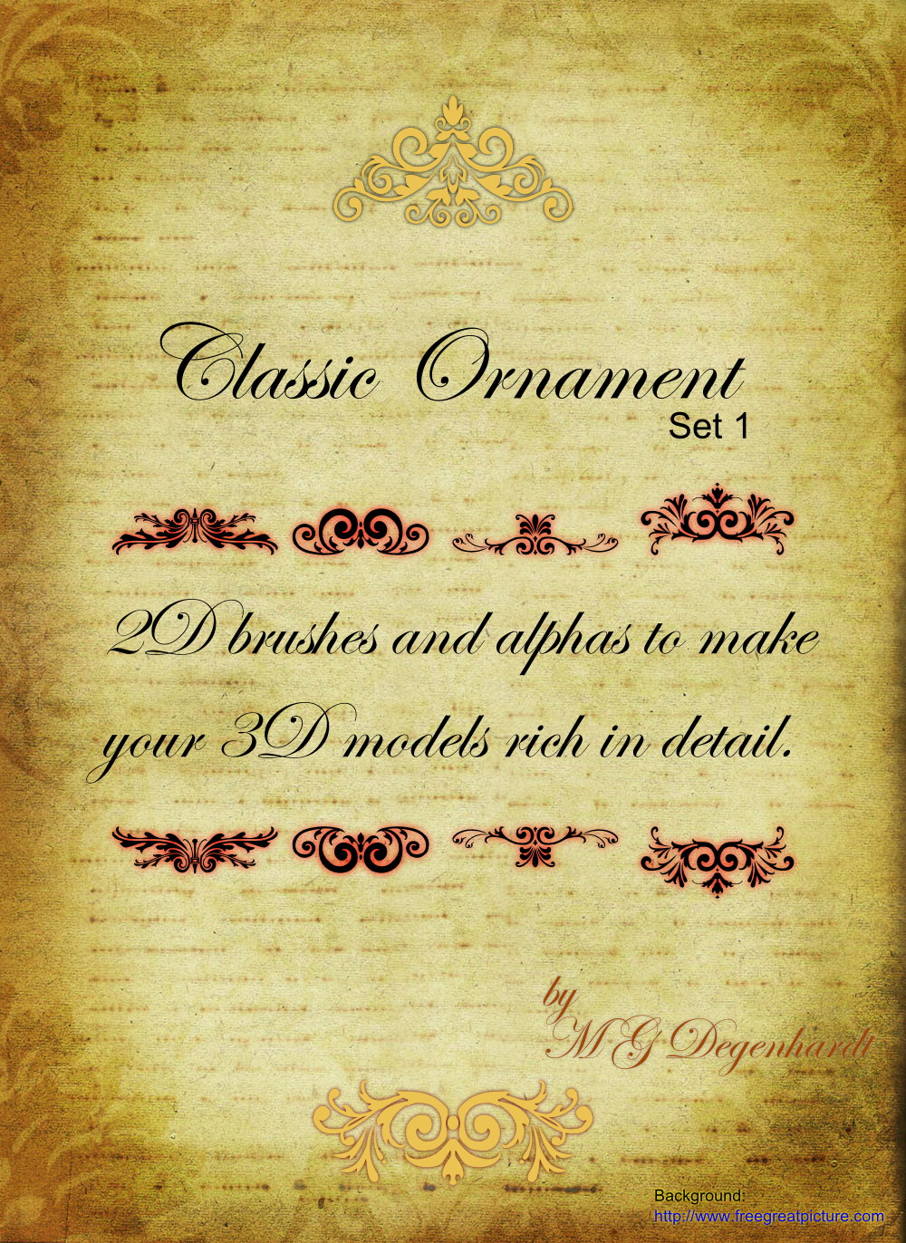 Classic Ornament - Set 1 by N/A
