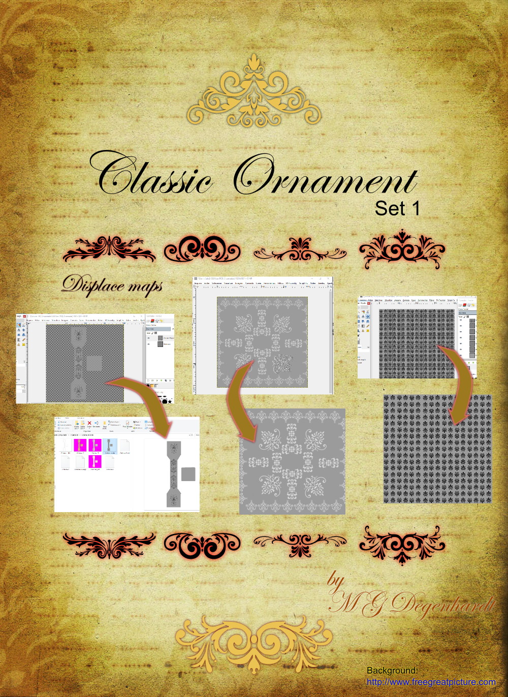 Classic Ornament - Set 1 by N/A