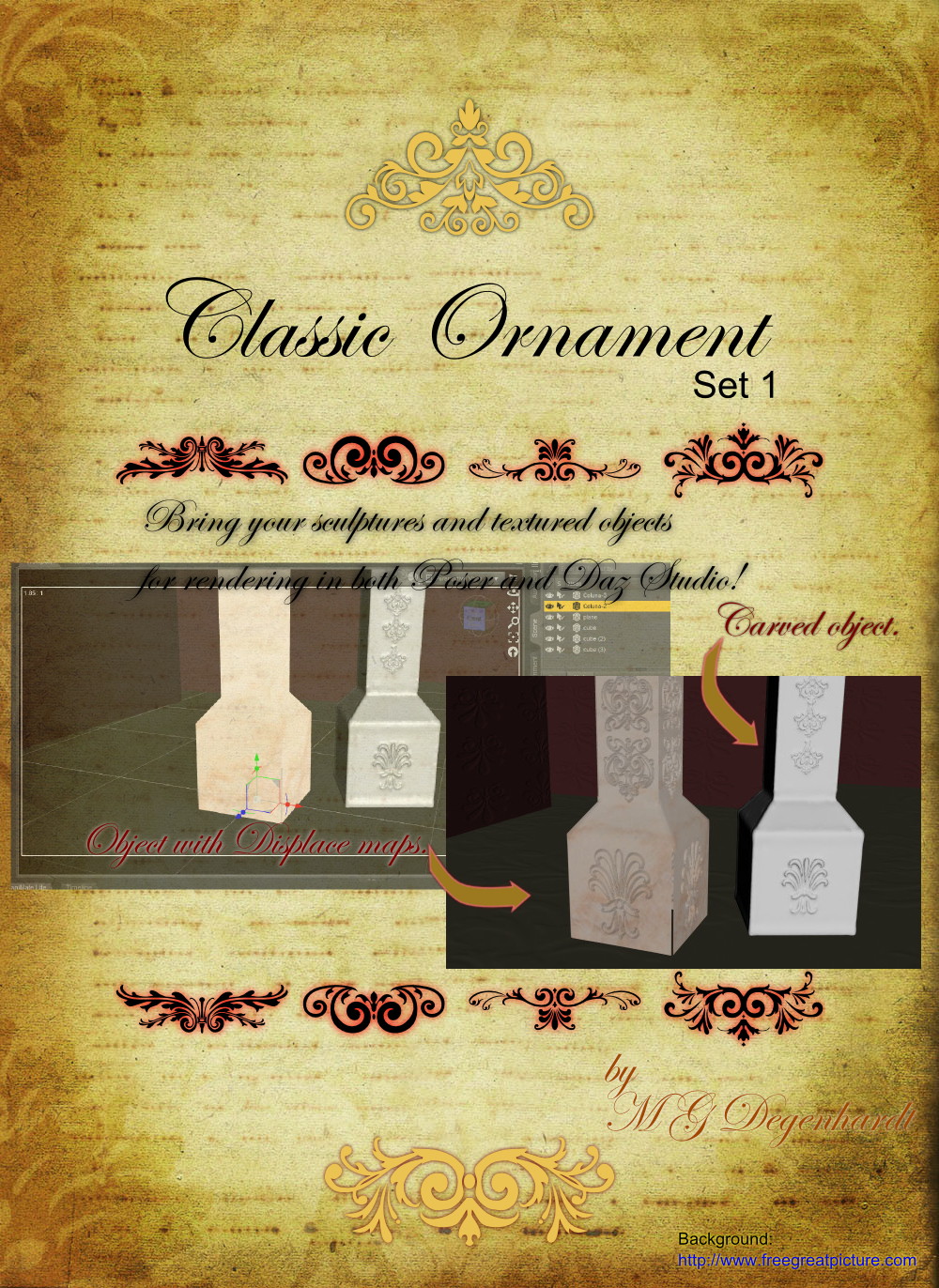 Classic Ornament - Set 1 by N/A