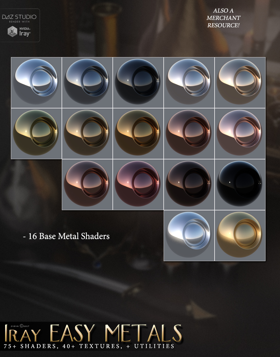 SVs Iray Easy Metals by N/A