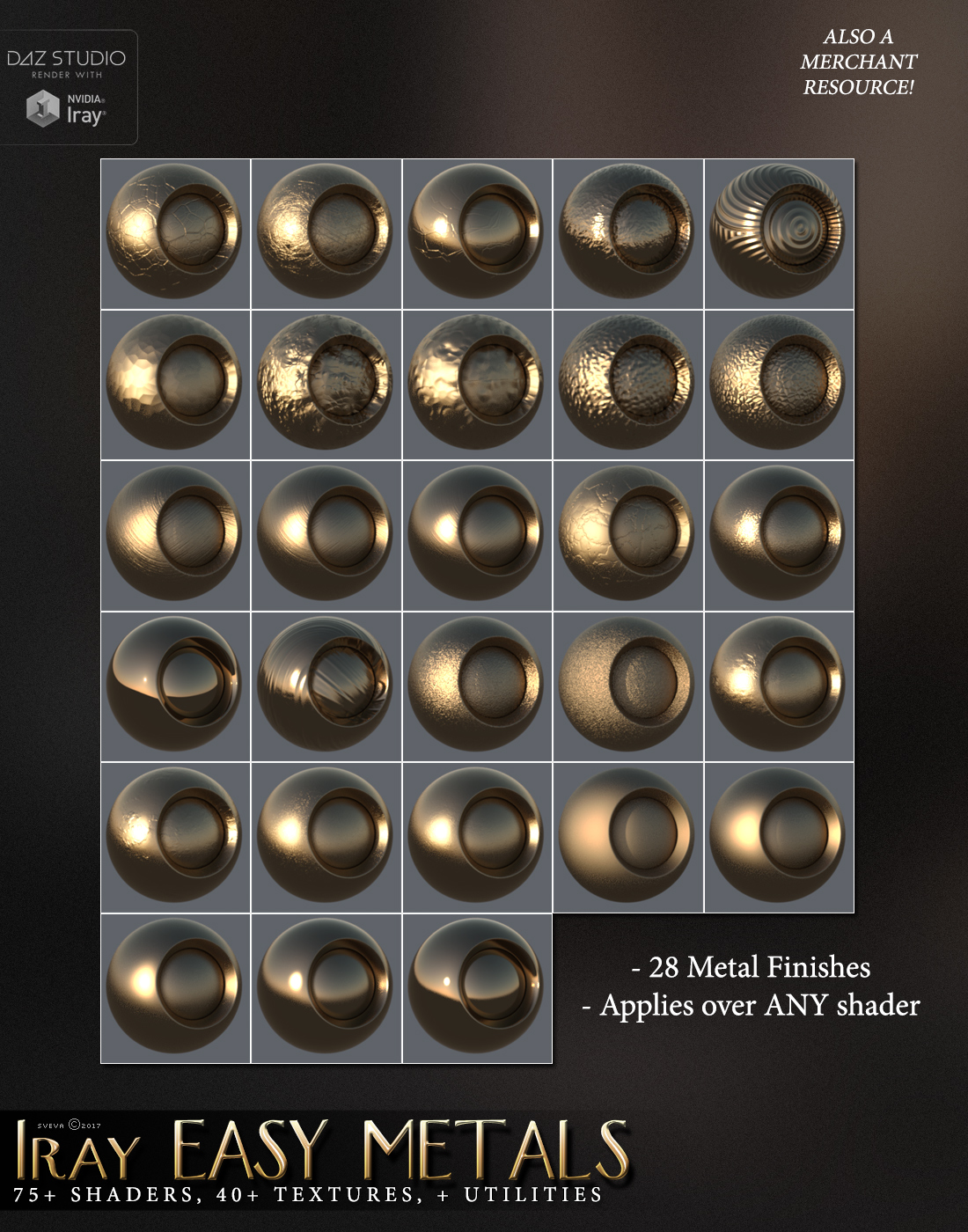 SVs Iray Easy Metals by N/A