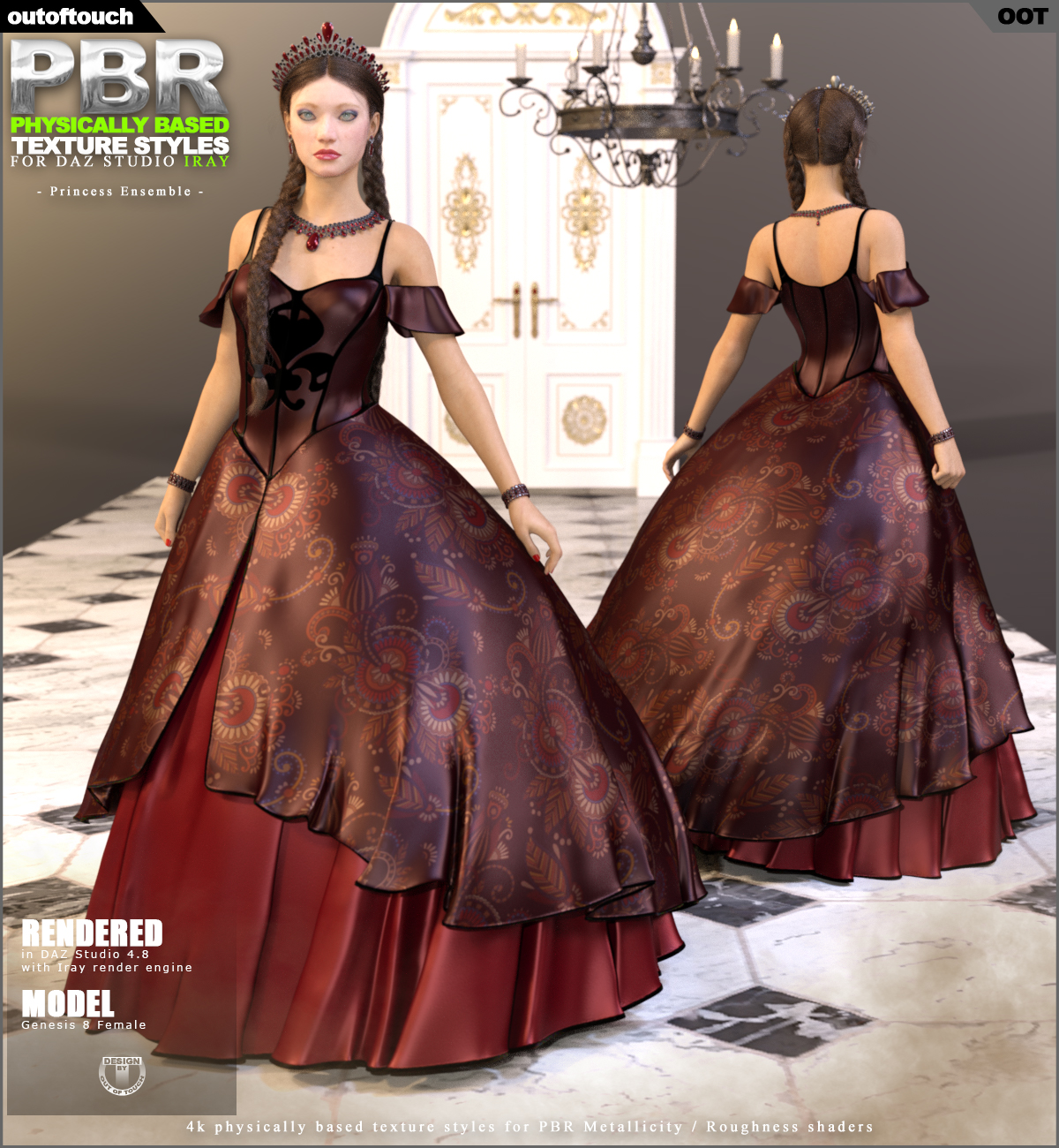 OOT PBR Texture Styles for Princess Ensemble by N/A