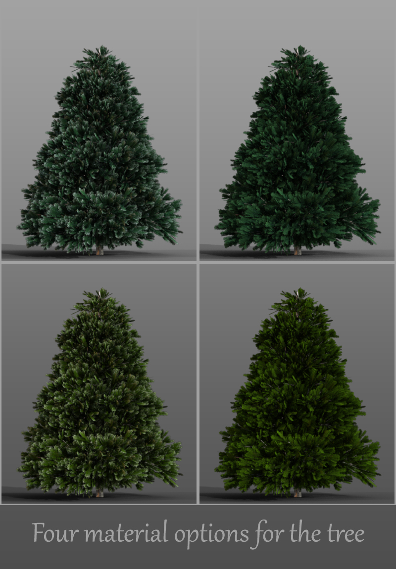 Christmas Tree Kit for Daz Studio Iray by N/A