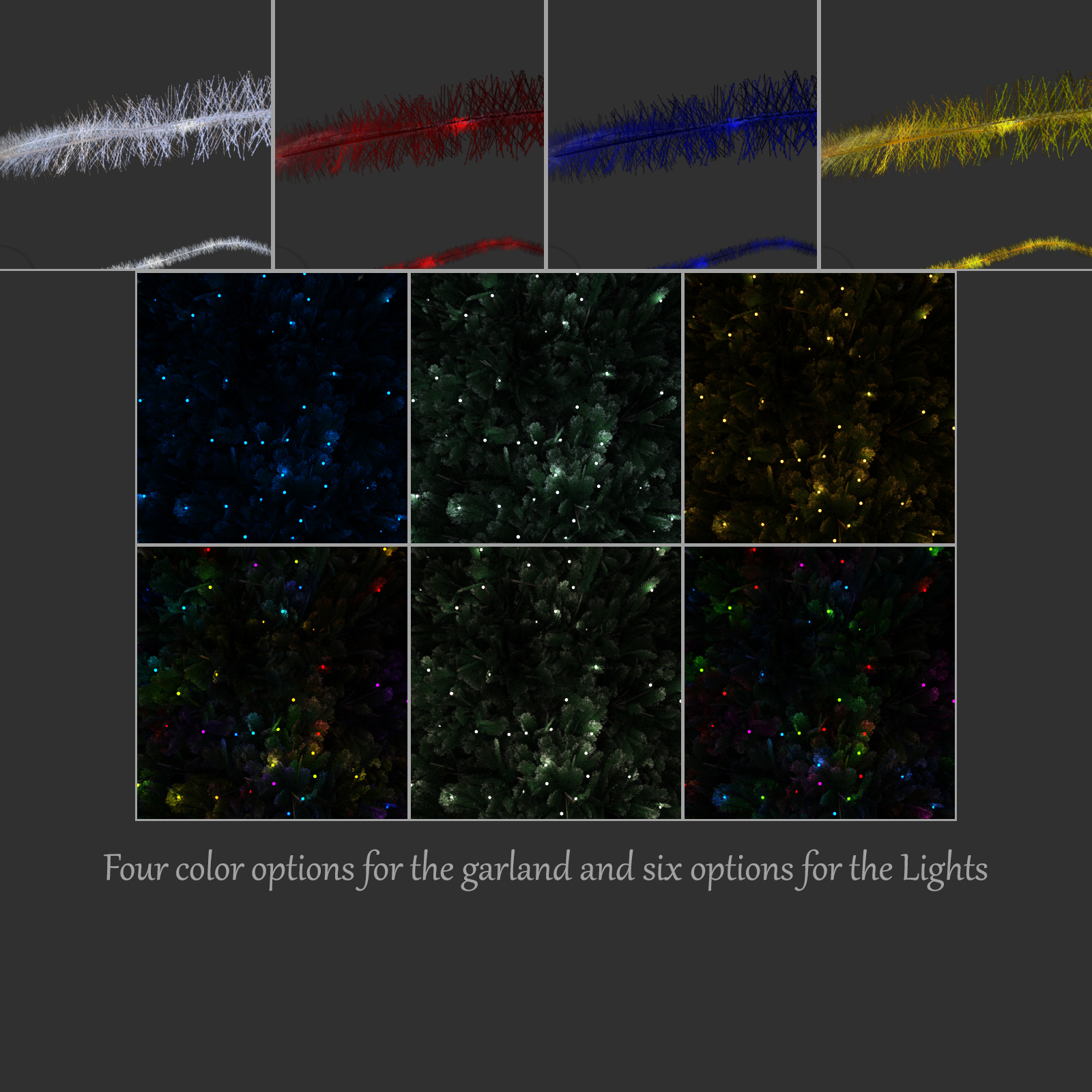 Christmas Tree Kit for Daz Studio Iray by N/A