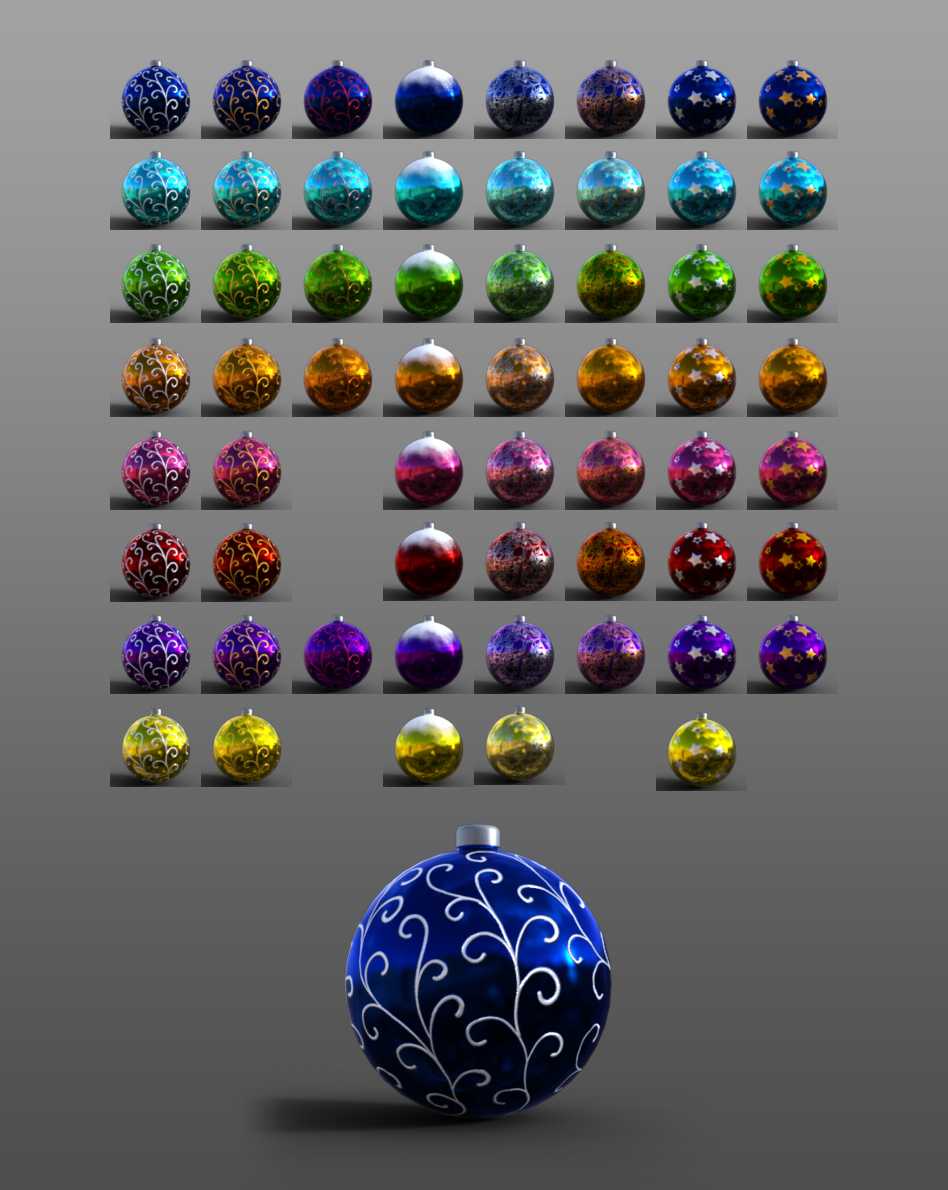 Christmas Tree Kit for Daz Studio Iray by N/A