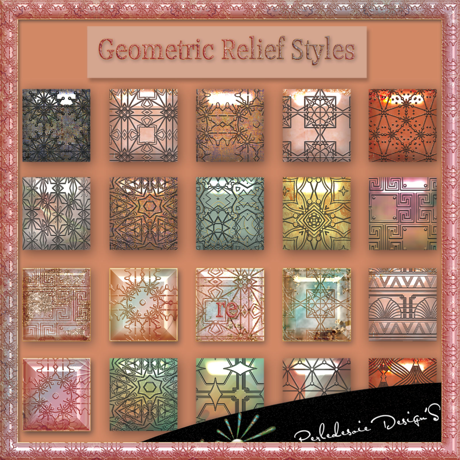 Geometric relief styles by N/A