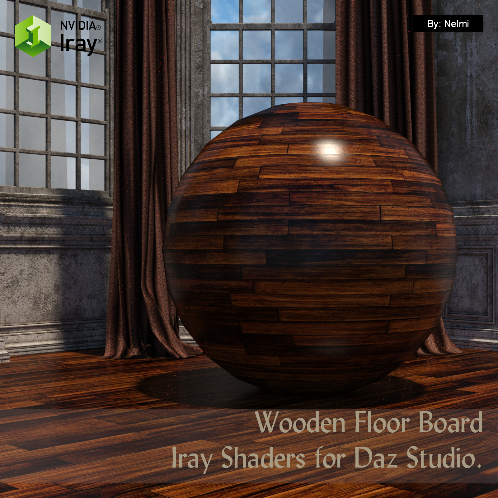 15 Floor Board Iray Shaders - Merchant Resource by N/A