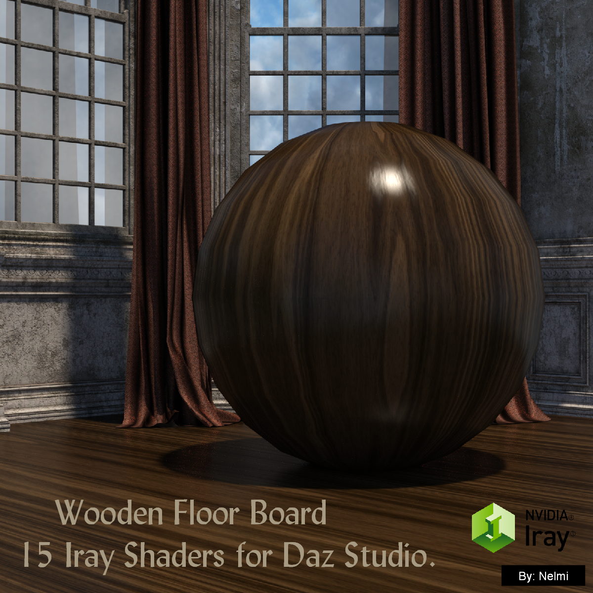15 Floor Board Iray Shaders - Merchant Resource by N/A