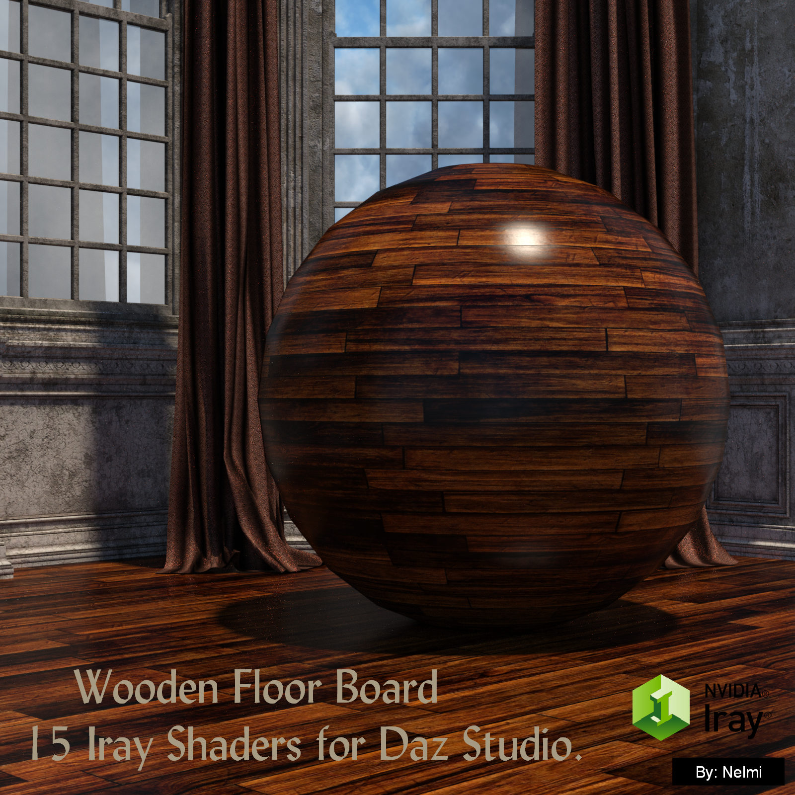 15 Floor Board Iray Shaders - Merchant Resource by N/A