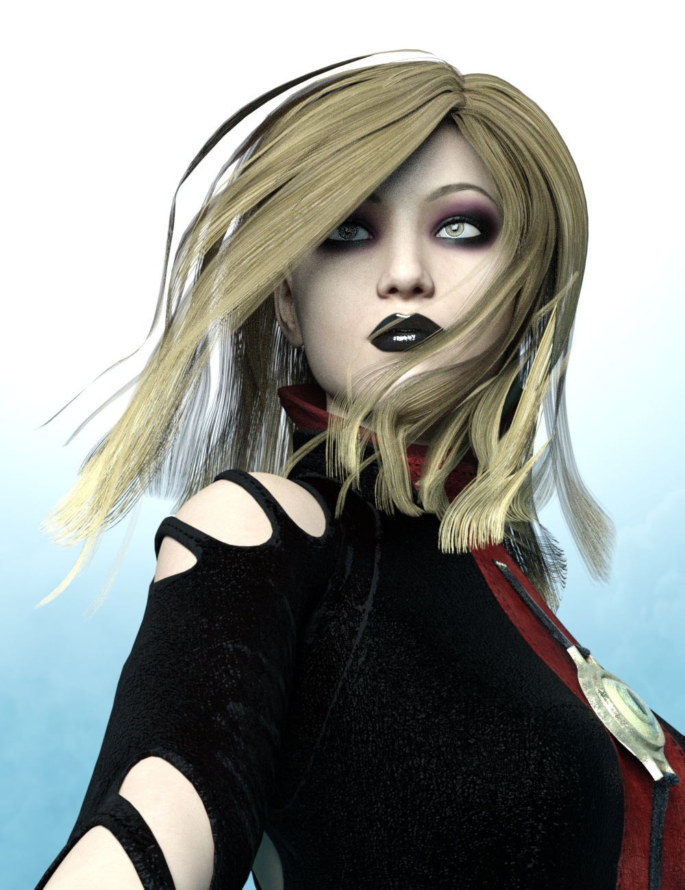 Simply Straight Hair for G8F and G3F by N/A