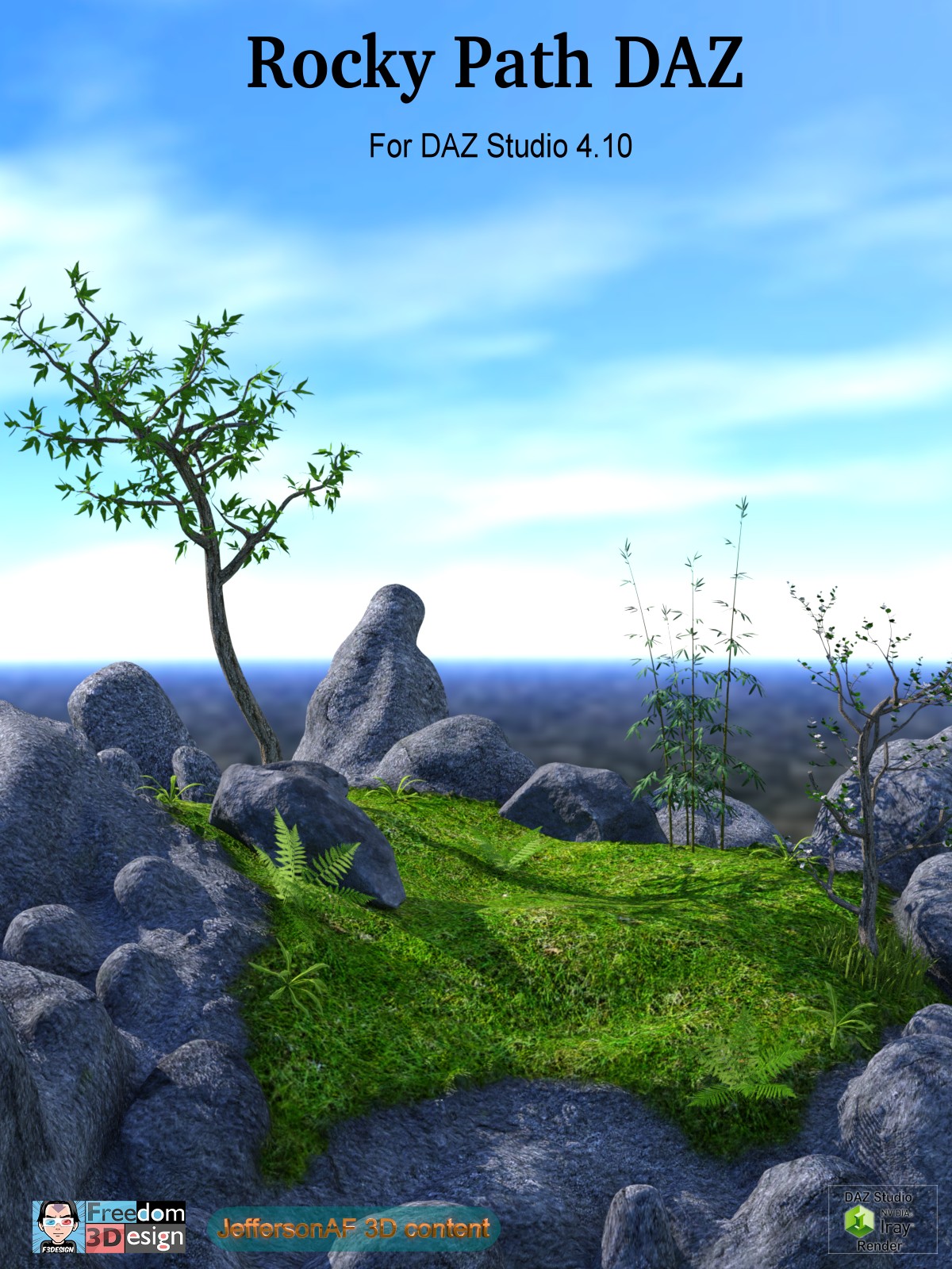 Rocky Path DAZ by N/A