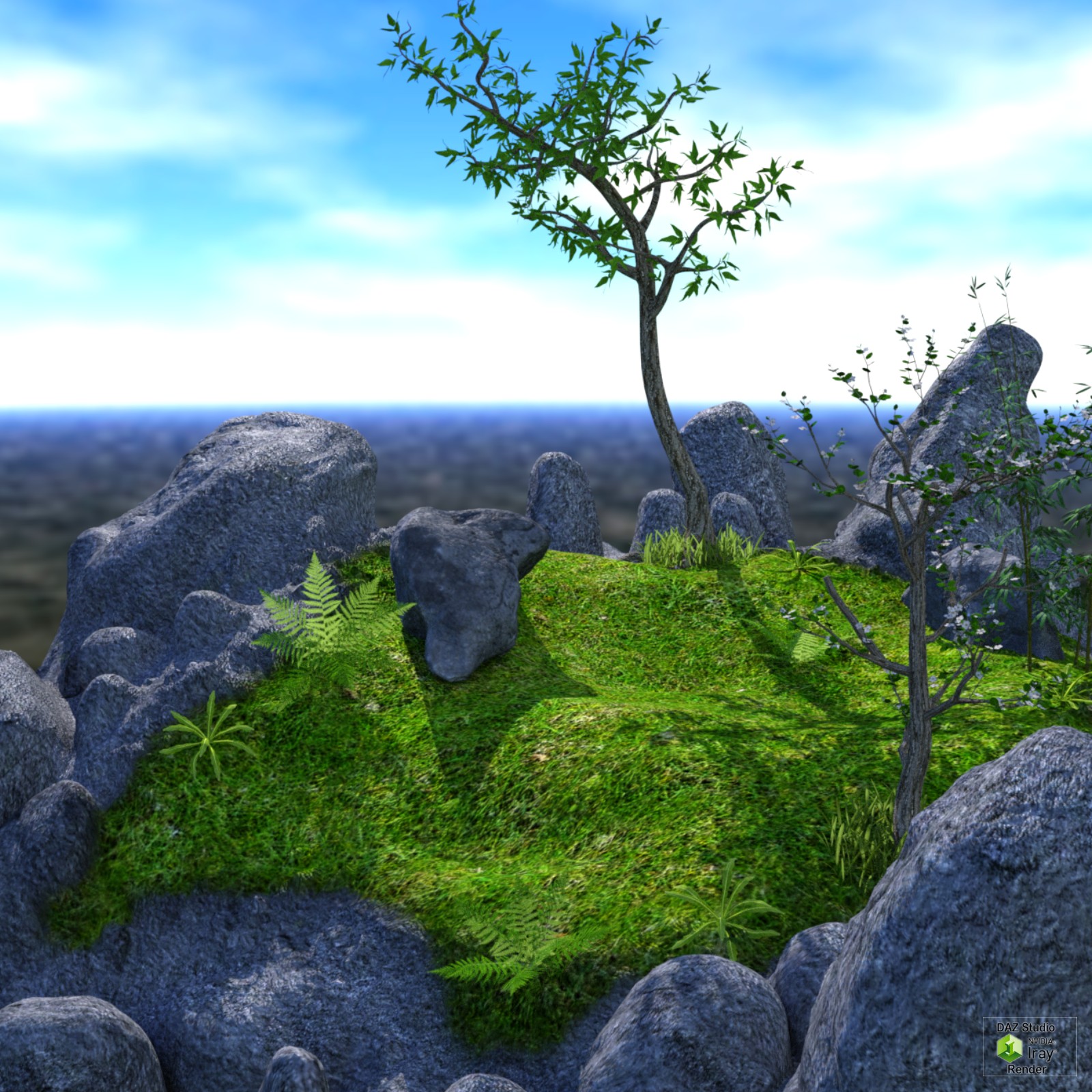 Rocky Path DAZ by N/A