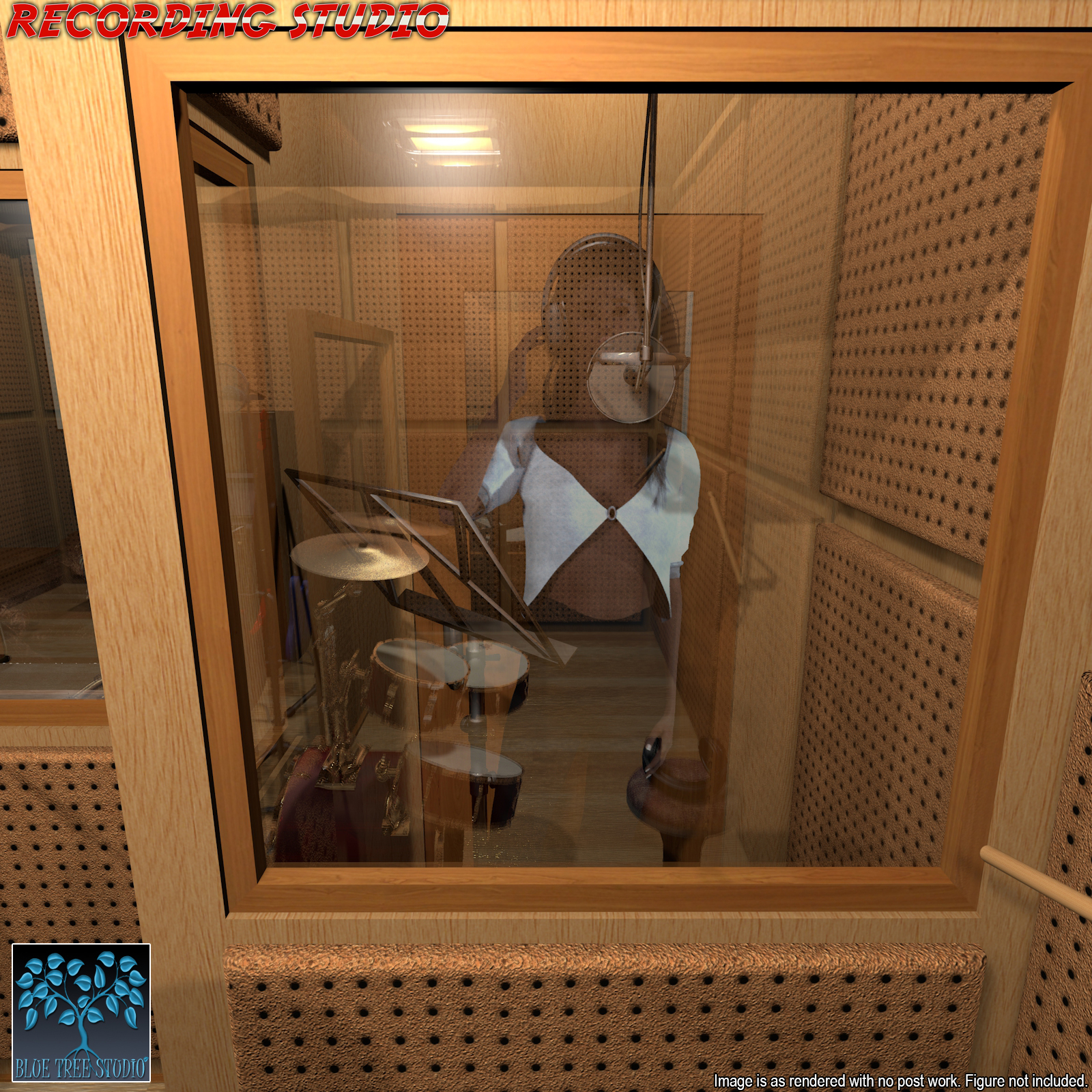 Recording Studio for Poser by N/A