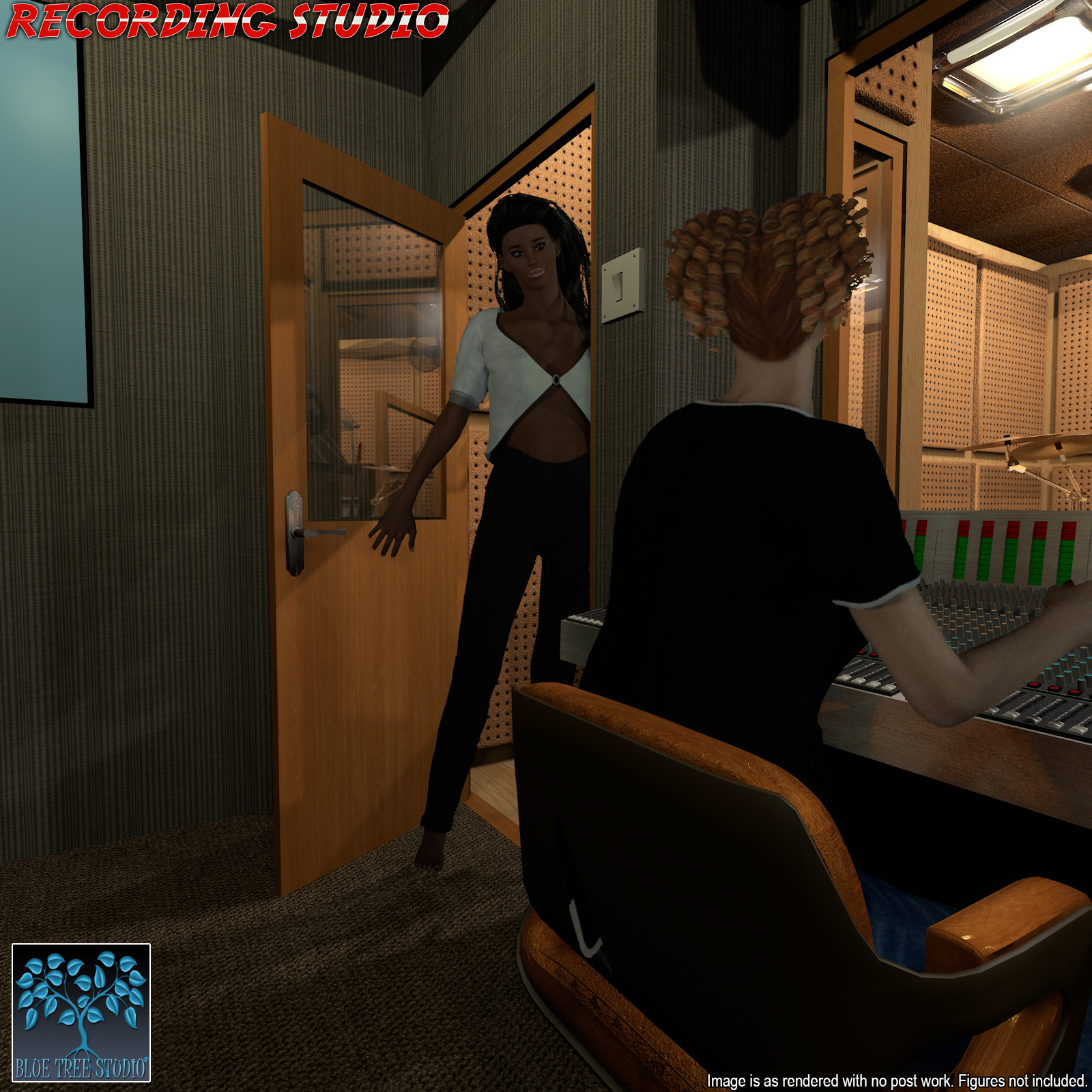 Recording Studio for Poser by N/A