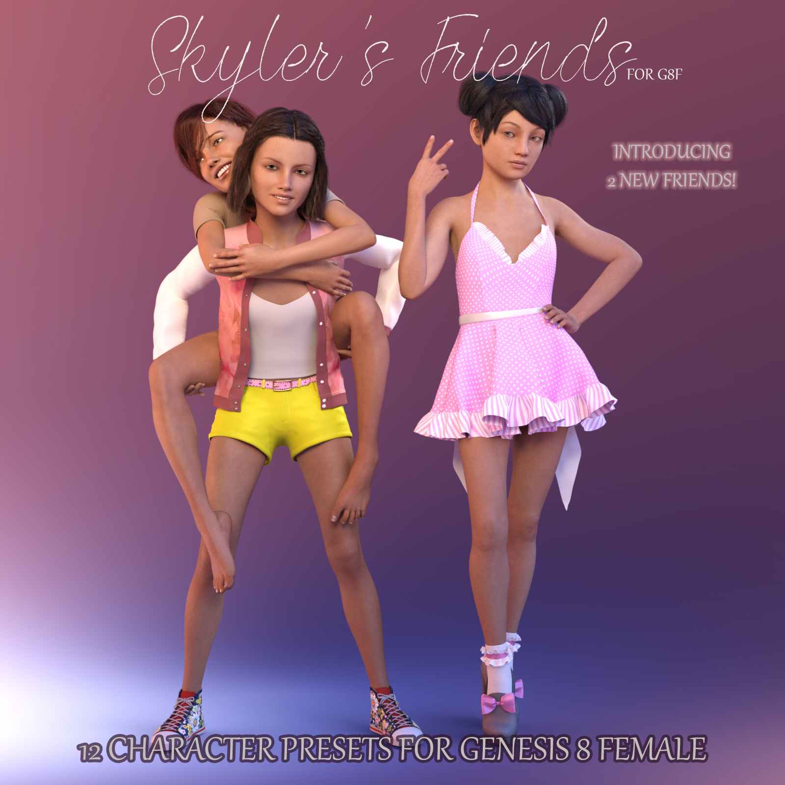 Skyler's Friends for G8F by N/A