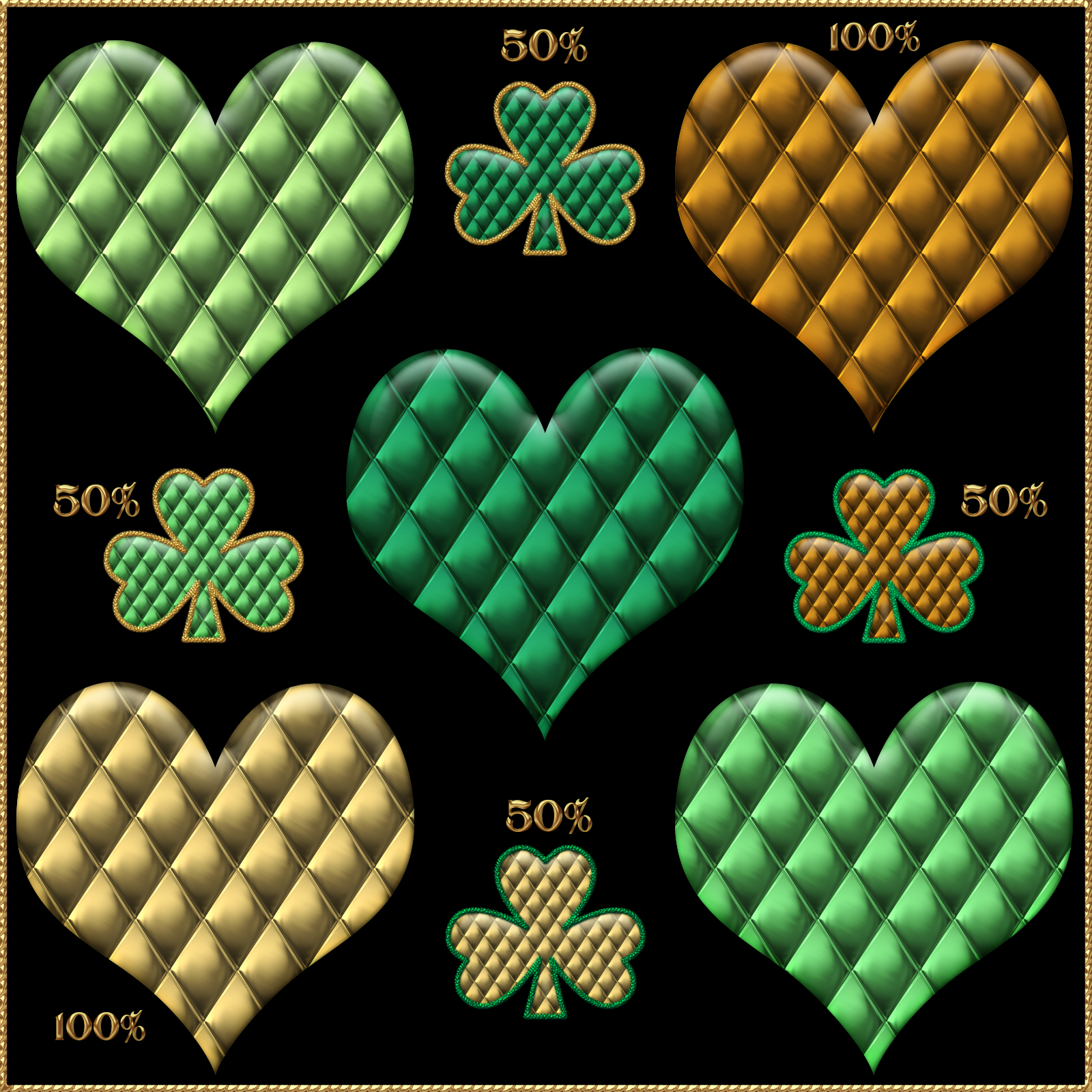 Metallic Diamonds PS Layer Styles by N/A