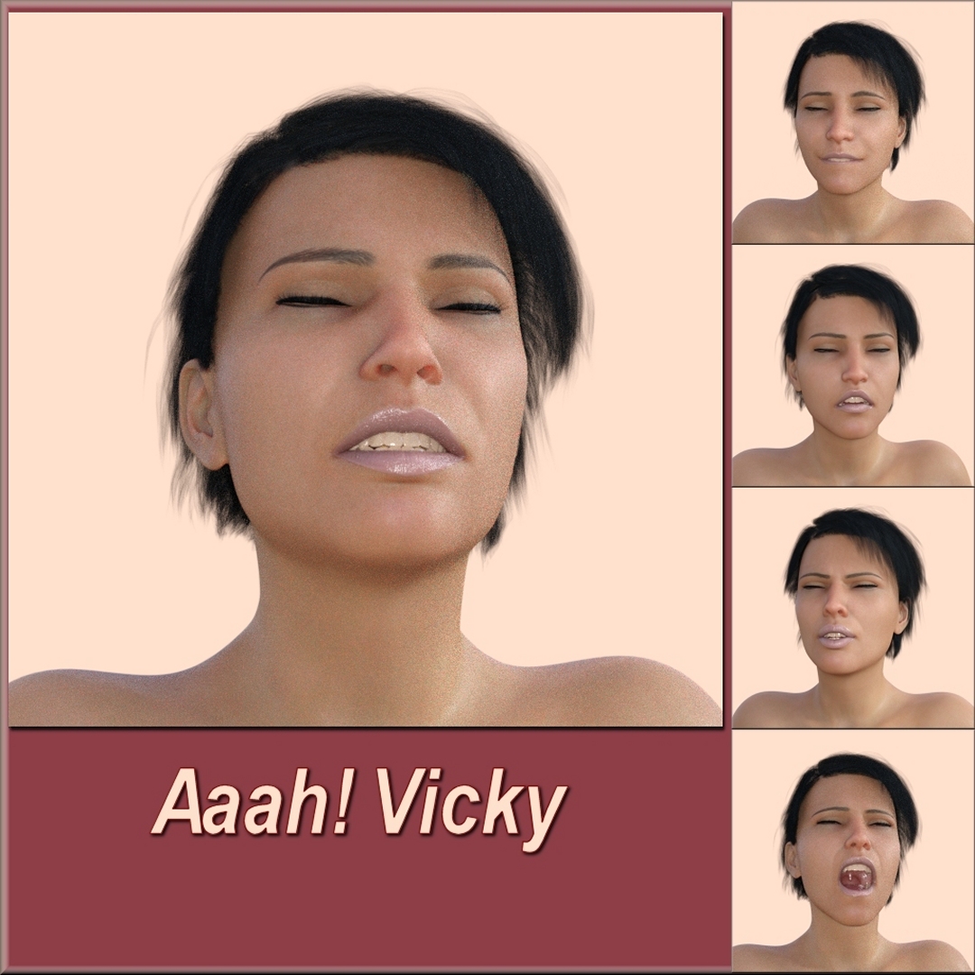 Aaah! Vicky8 for Daz Studio by N/A
