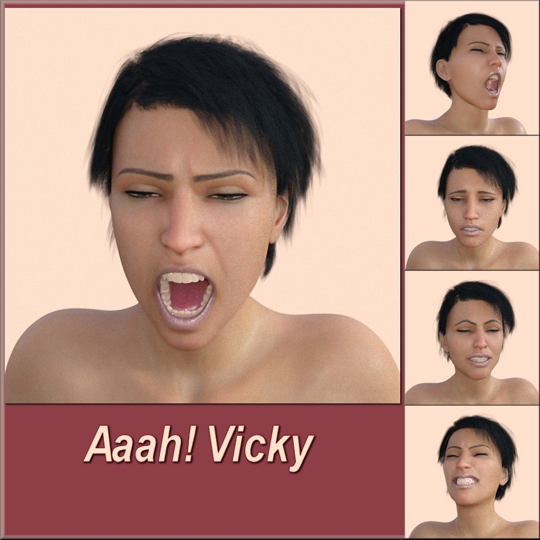 Aaah! Vicky8 for Daz Studio by N/A