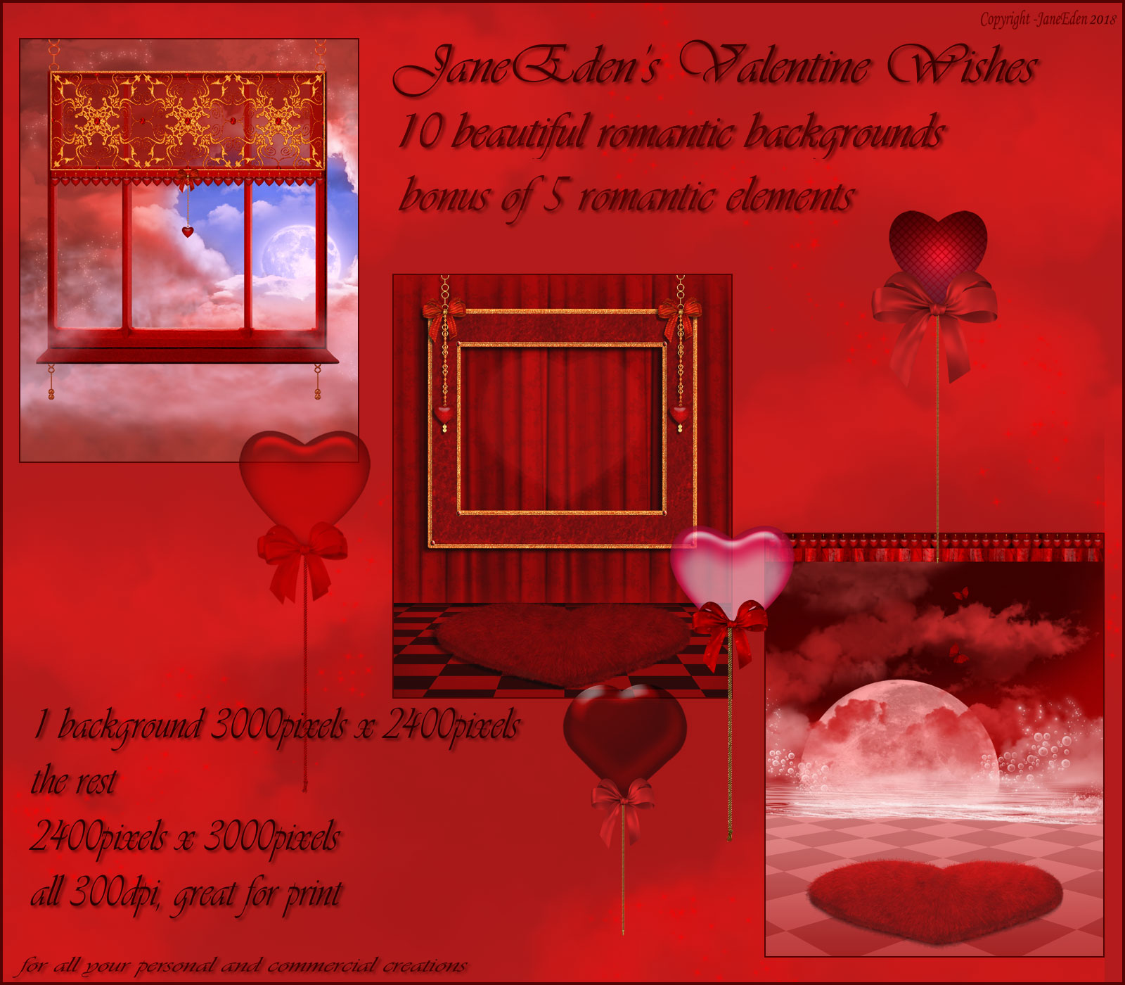JaneEdens Valentine Wishes by N/A