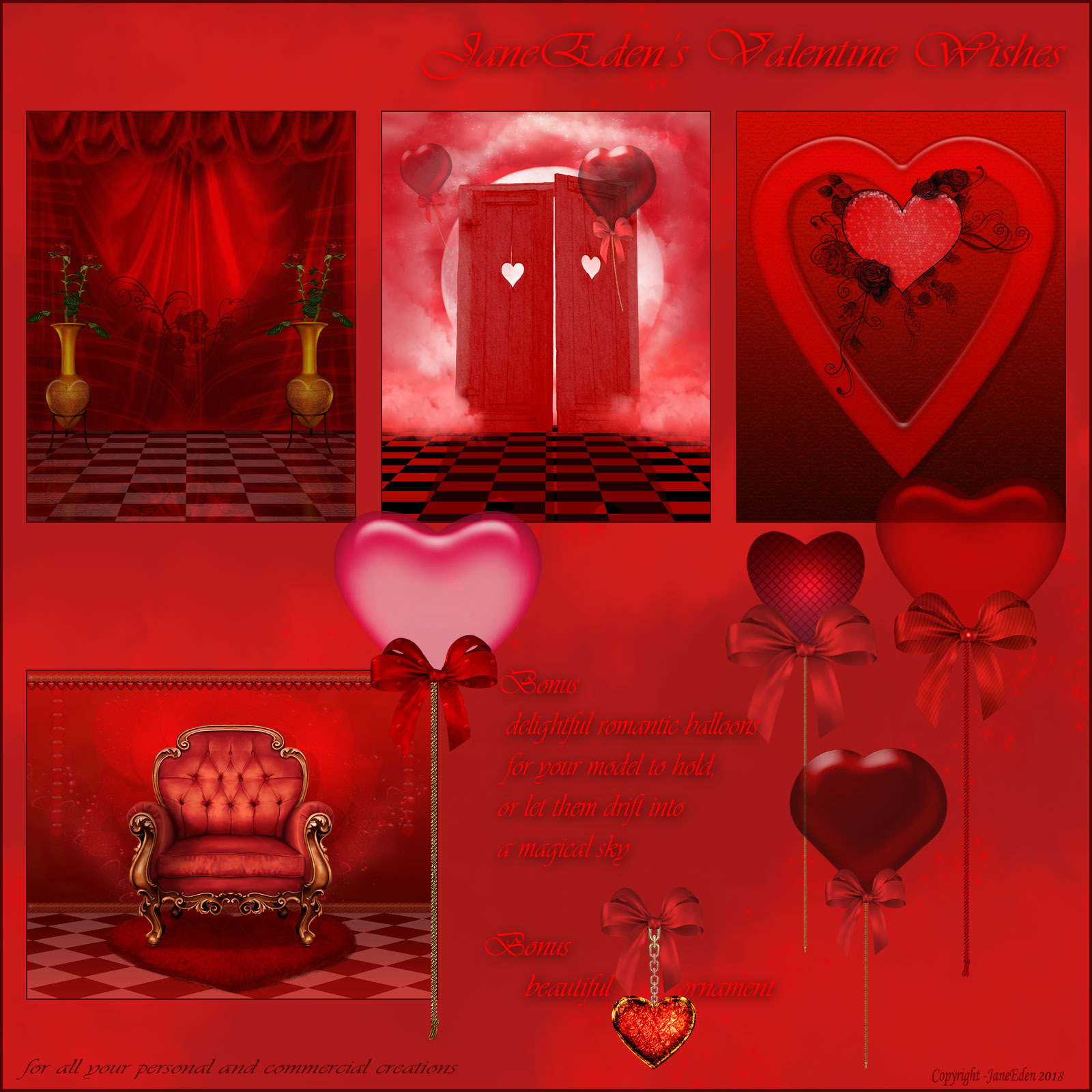 JaneEdens Valentine Wishes by N/A