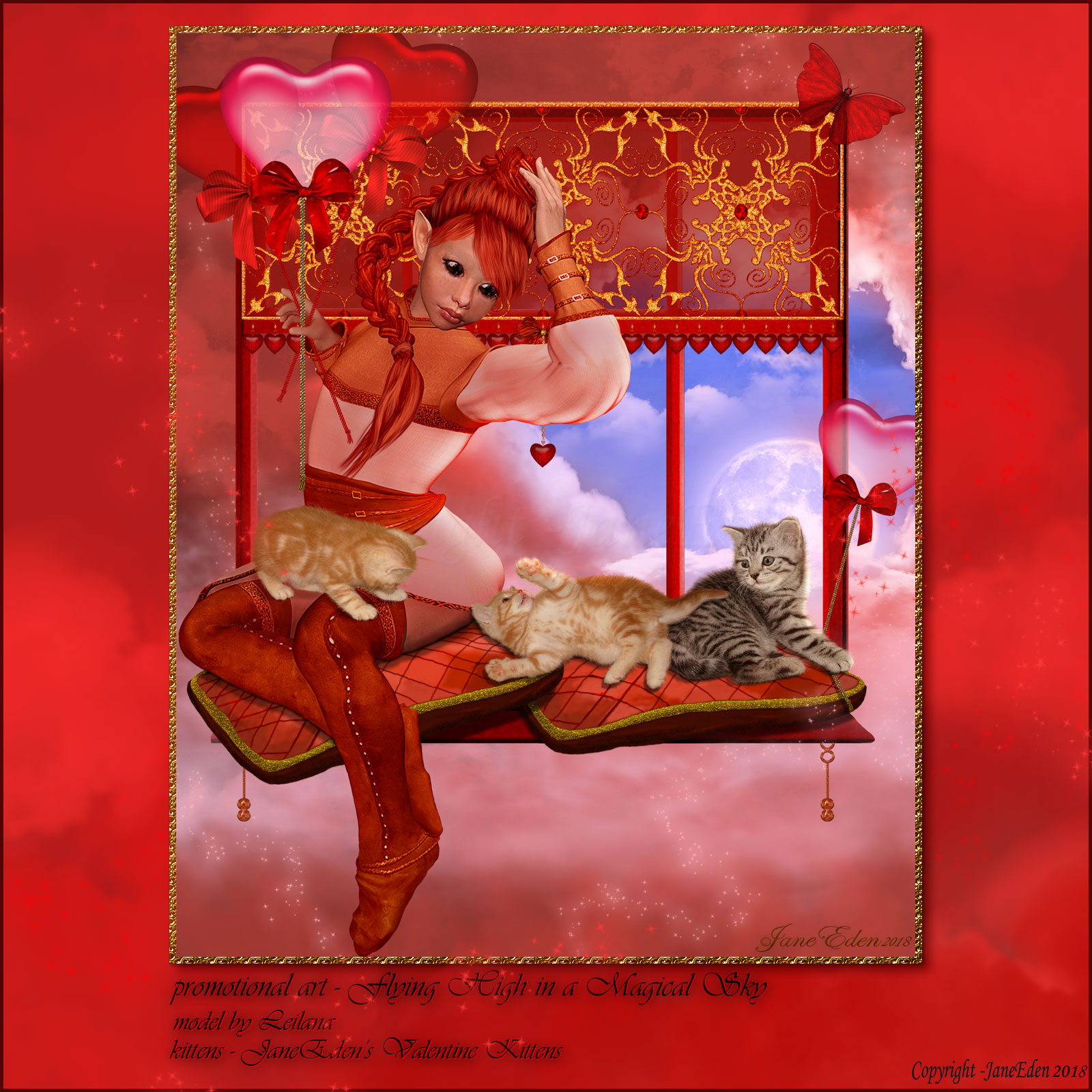 JaneEdens Valentine Wishes by N/A