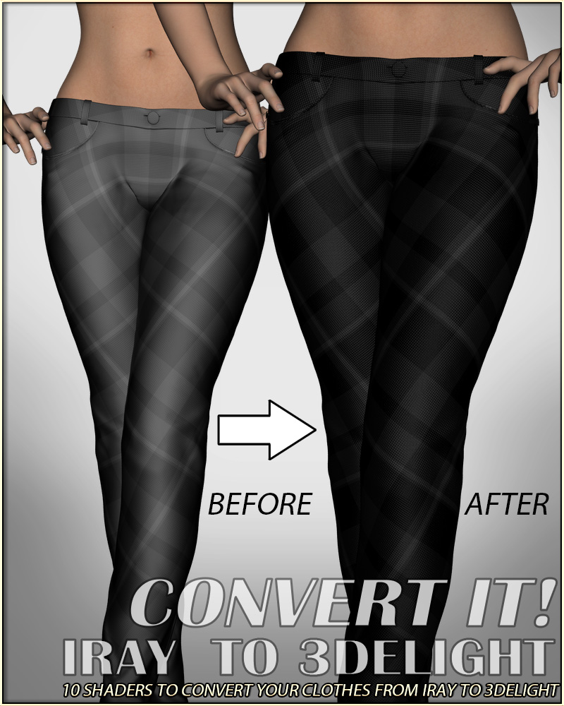 Convert It! - Iray to 3Delight by N/A