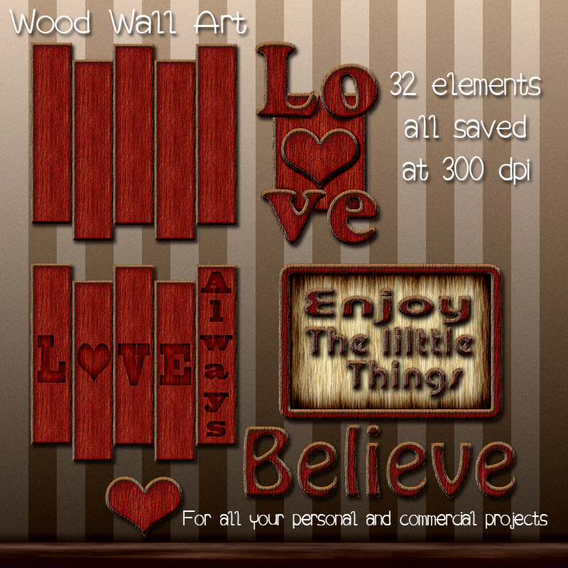 Wood Wall Art by N/A