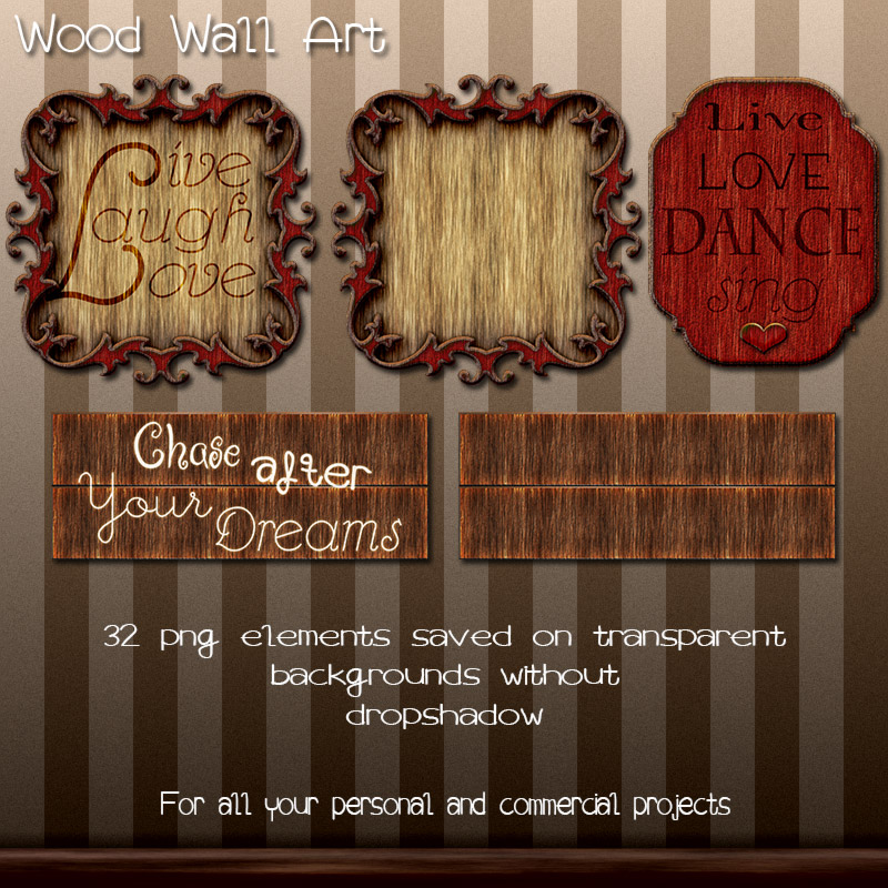 Wood Wall Art by N/A
